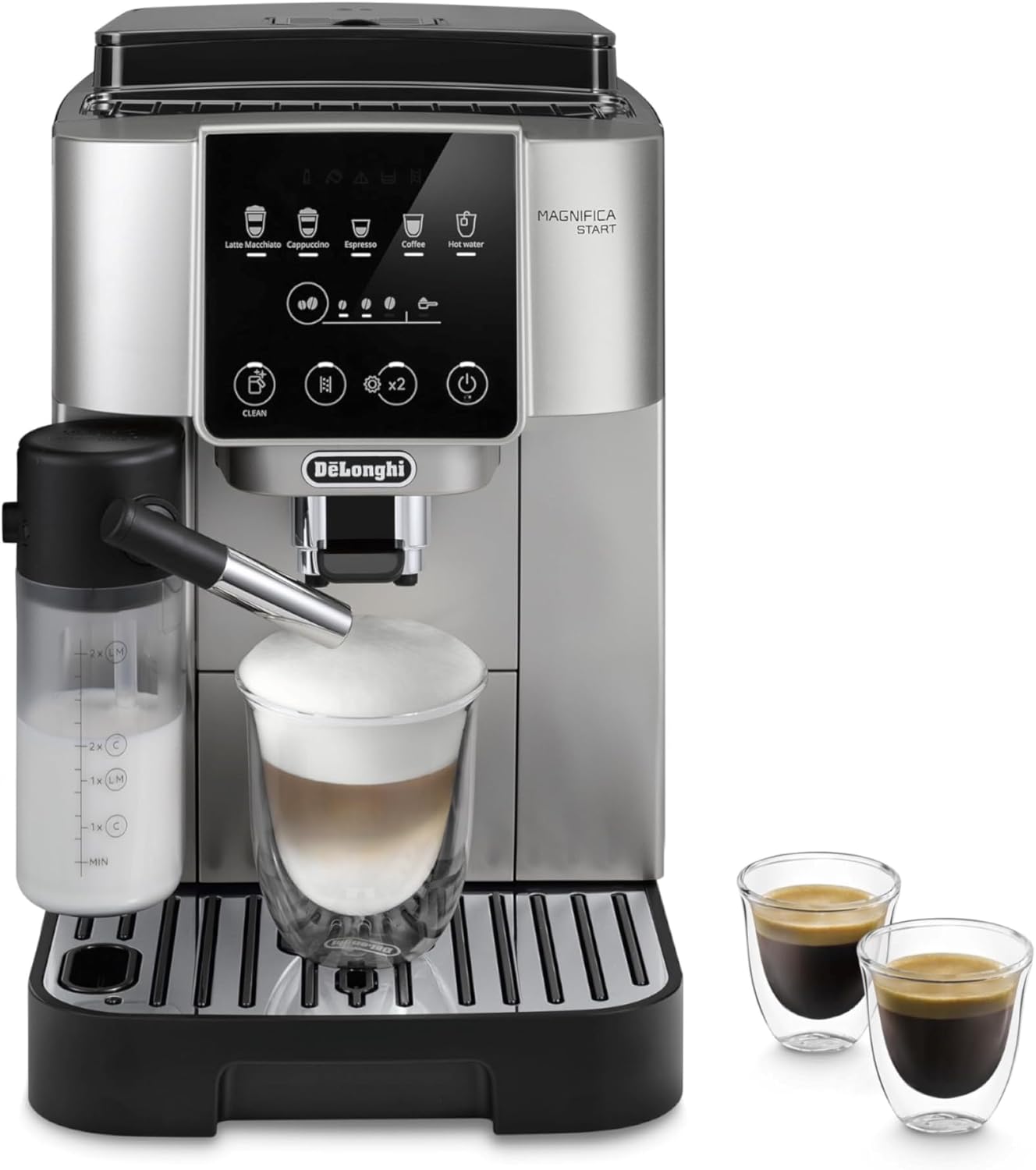 De'Longhi Magnifica Start Automatic Espresso Machine with Auto Milk Frother & Bu...