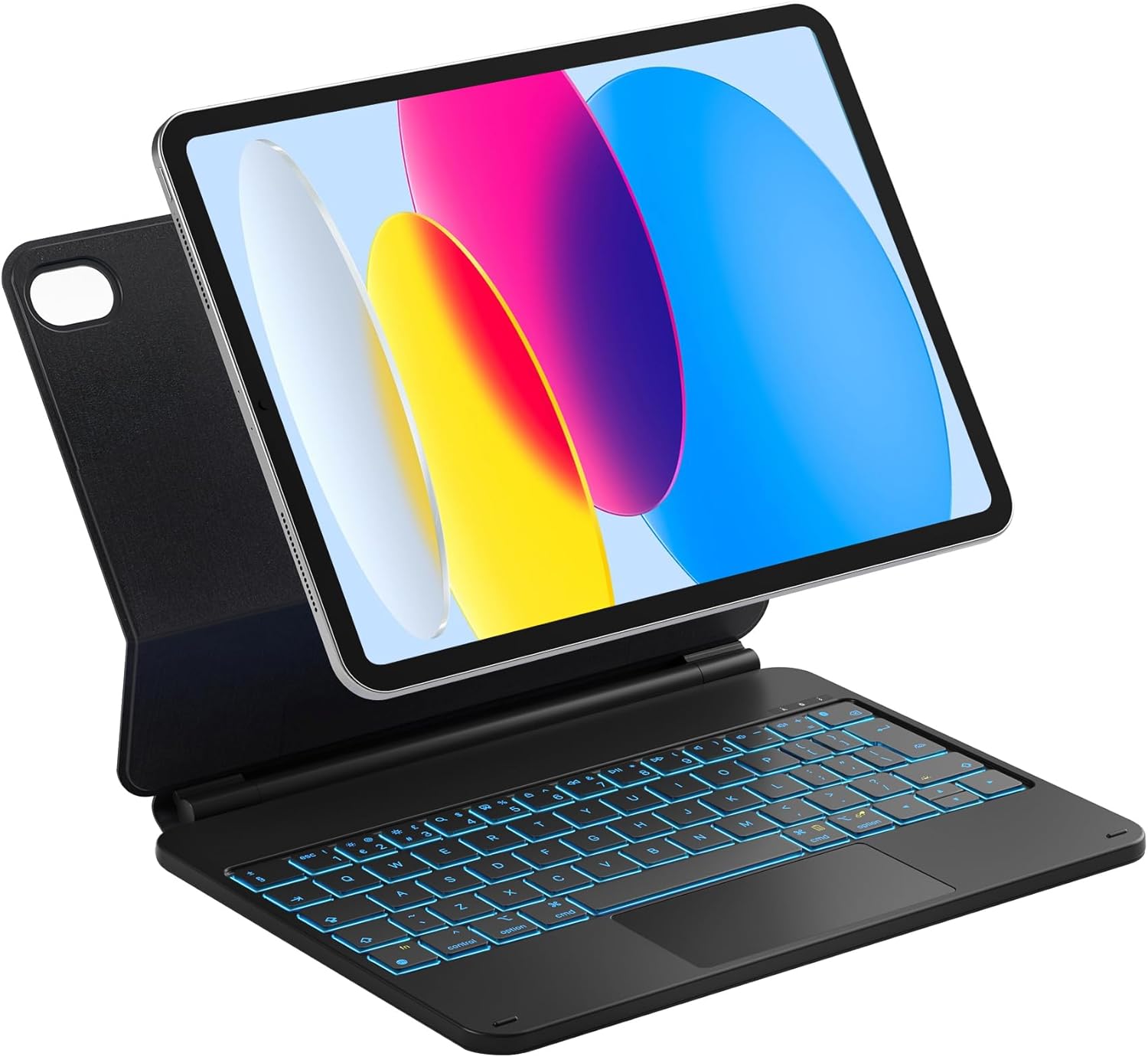 Inateck Portable Tablet Magnetic Keyboard Case for iPad 10th Generation 10.9 inc...