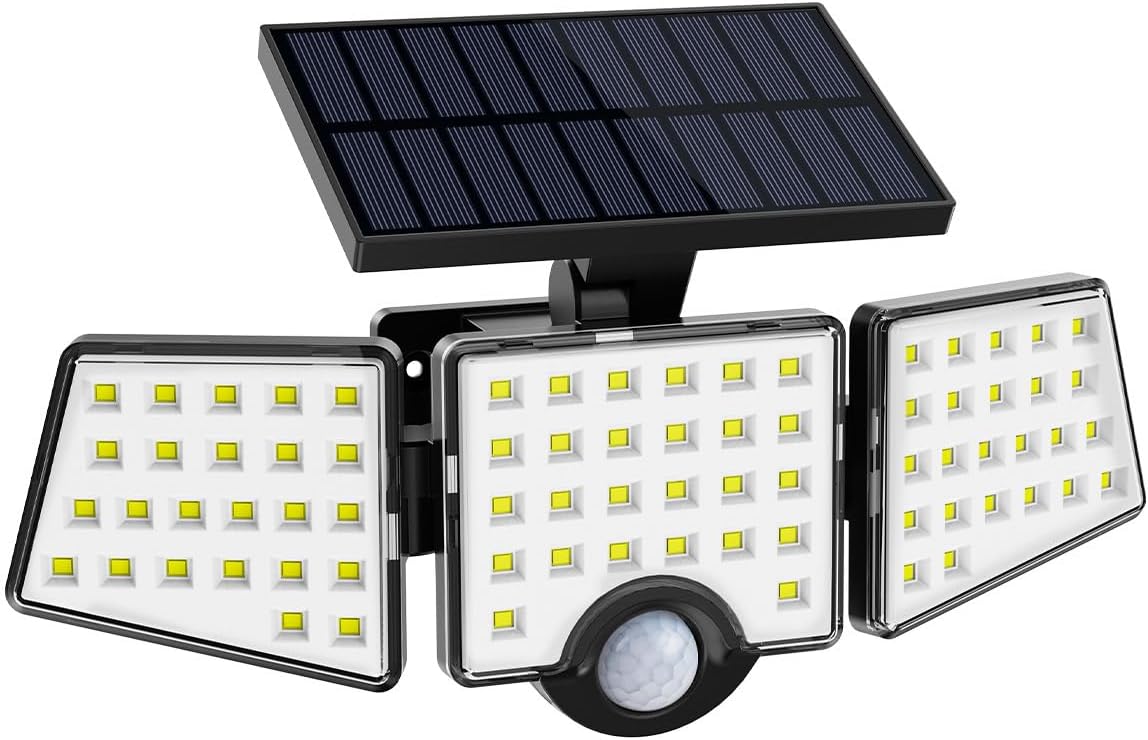 Lepro Solar Security Lights, 1000LM Solar Floodlights Motion Sensor with 360 Deg...
