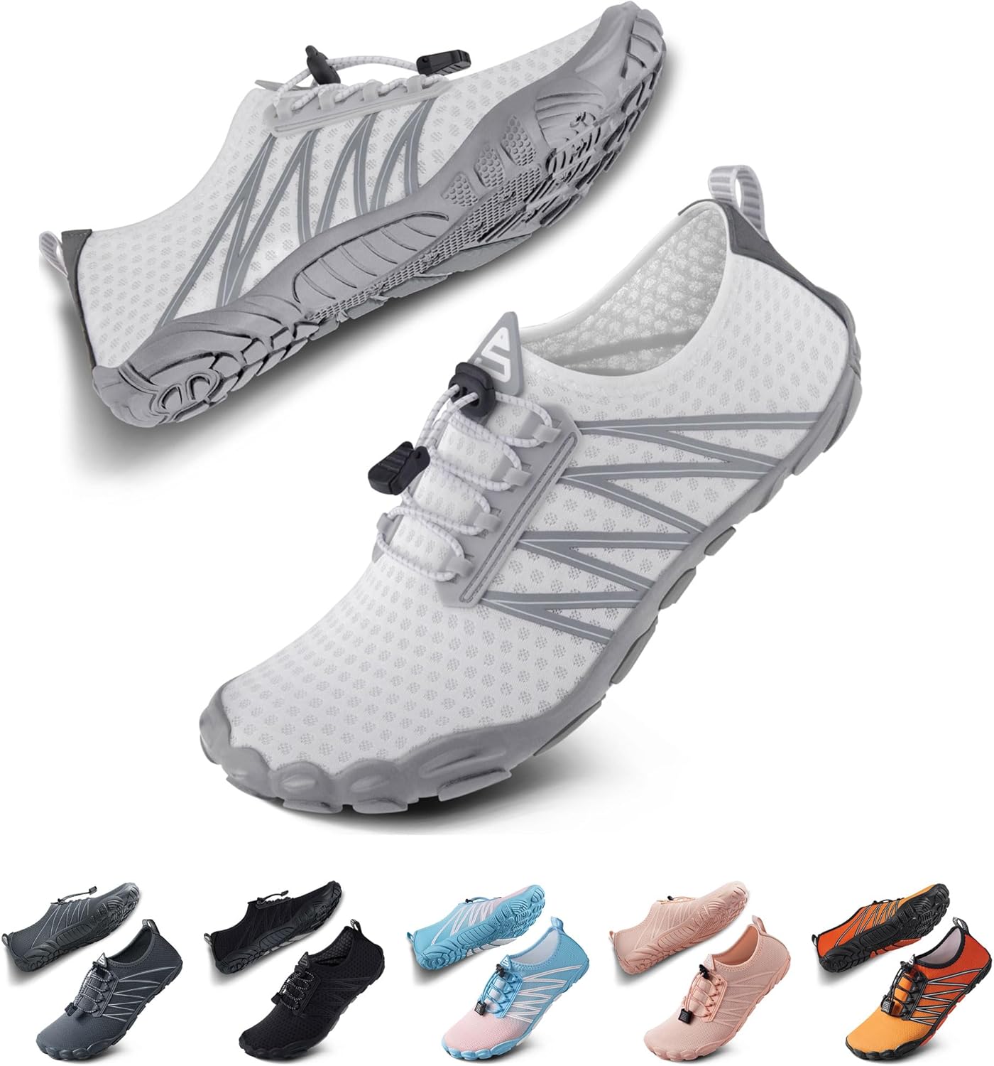 SEEKWAY Water Shoes Men Women Adult Quick-Dry Aqua Sock Barefoot for Beach Swim...