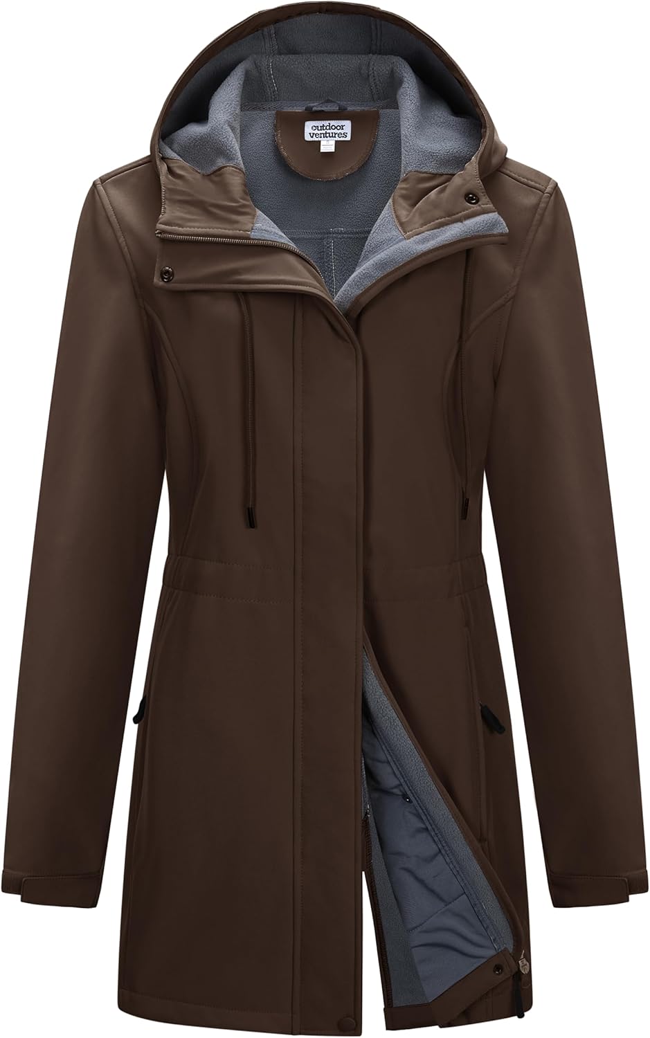 High-Quality Outdoor Ventures Softshell Jacket, Unique Ladies Rain Jacket with F...