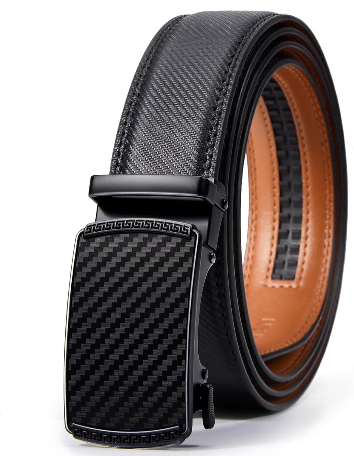 High-Quality Vatan Men's Belt, Special Leather Ratchet Belt for Men Dress, Adjus...