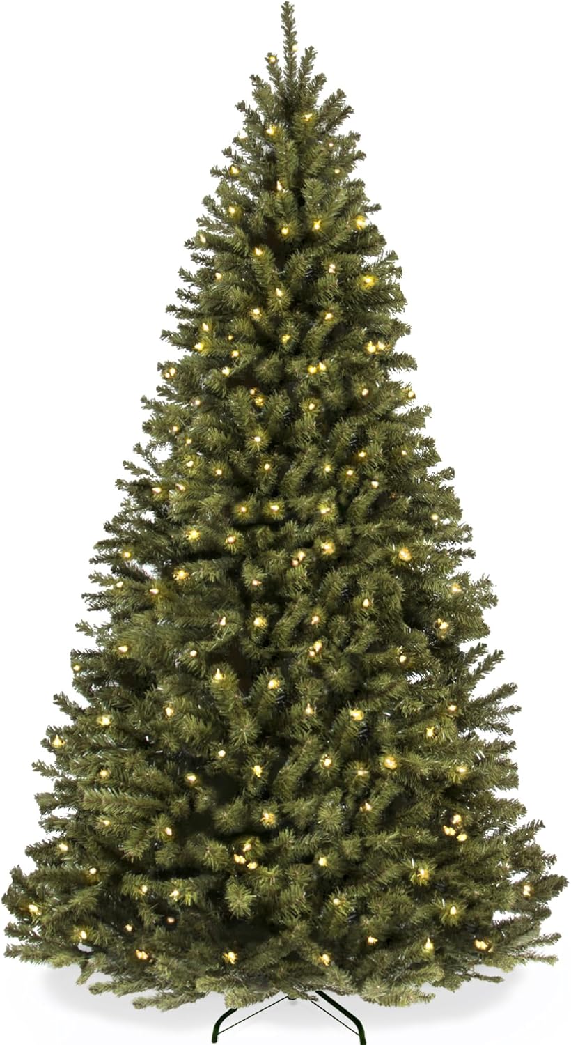 Top Choice Best Choice Products Artificial Christmas Tree, Premium Holiday Tree...