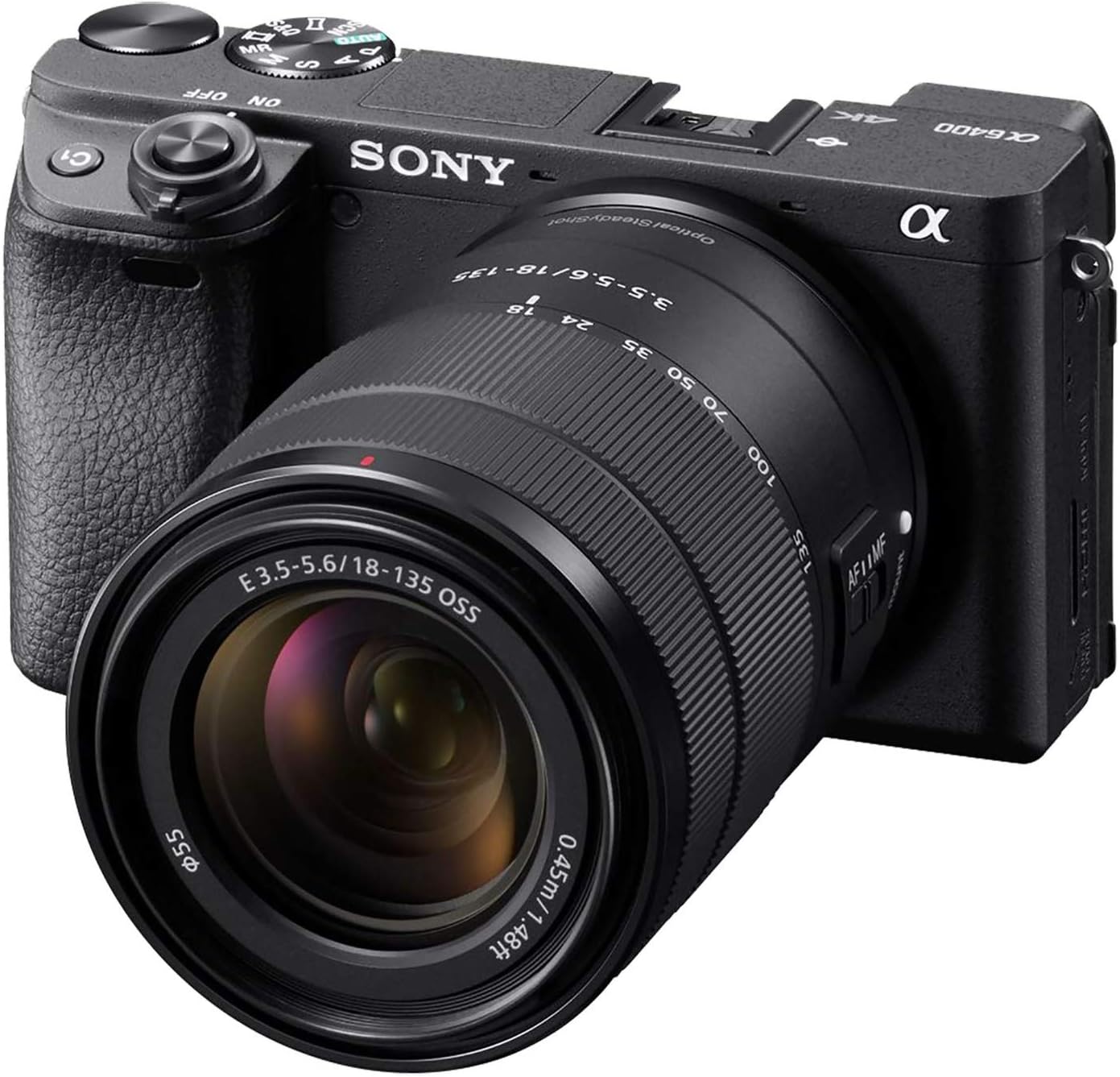 Sony Alpha a6400 Mirrorless Camera: Compact APS-C Interchangeable Lens Digital C...