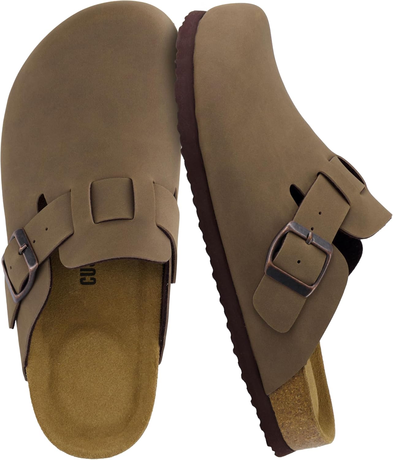 CUSHIONAIRE Hana Womens Clogs | Comfortable Vegan Suede Clogs for Women | Slip O...