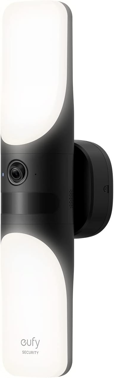 eufy Security Wired Wall Light Cam S100 Security Camera Outdoor, 2K Camera with...