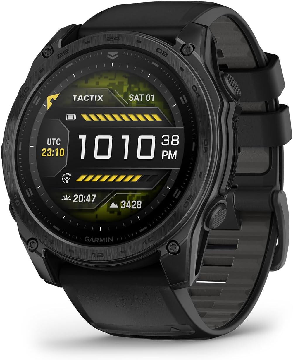 Garmin tactix® 8 51mm, AMOLED Display, Premium Tactical GPS Smartwatch, Includes...