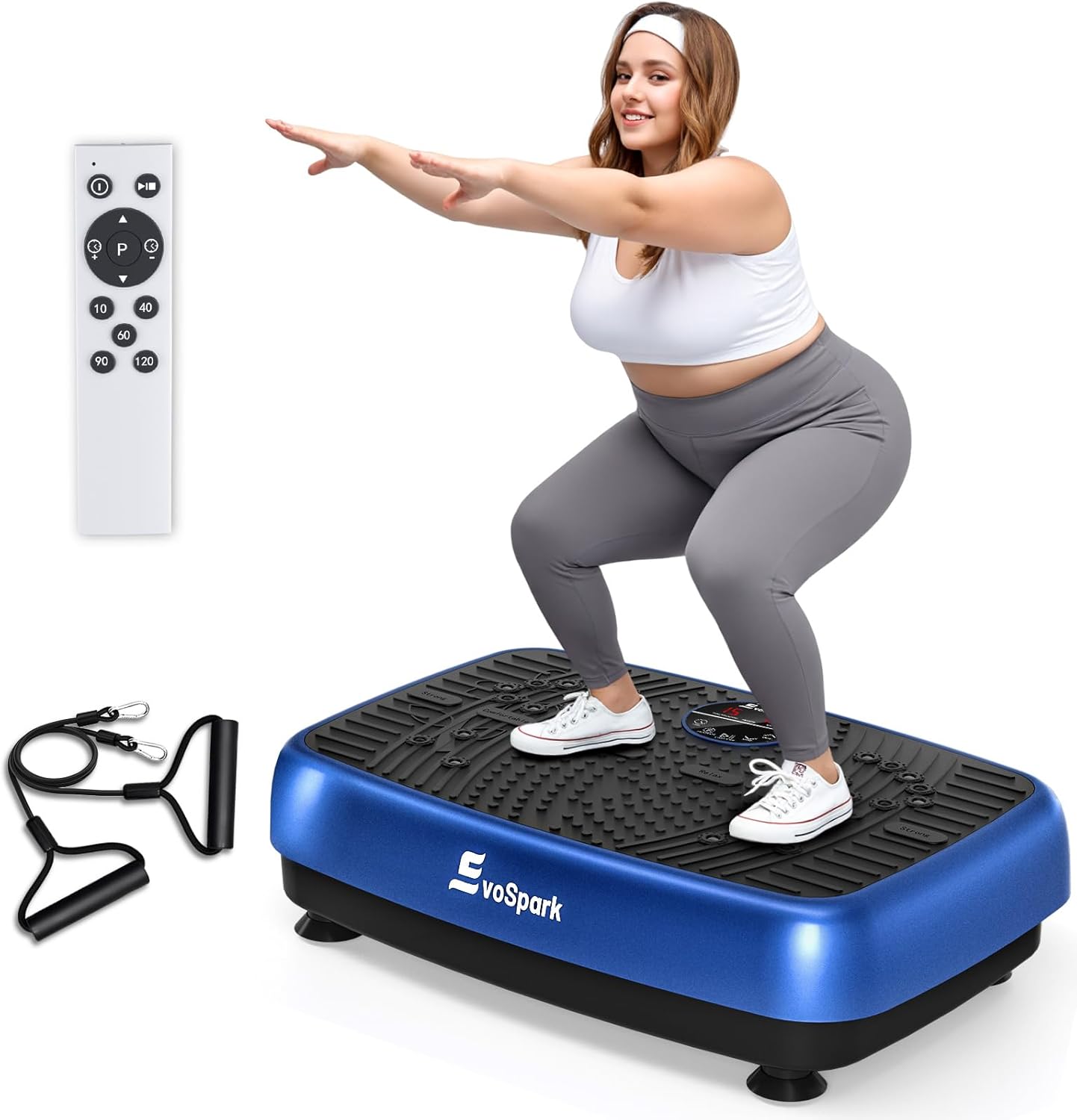 Vibration Plate, 2025 Upgraded 2D & 4D Vibration Plate Exercise Machine with Dua...