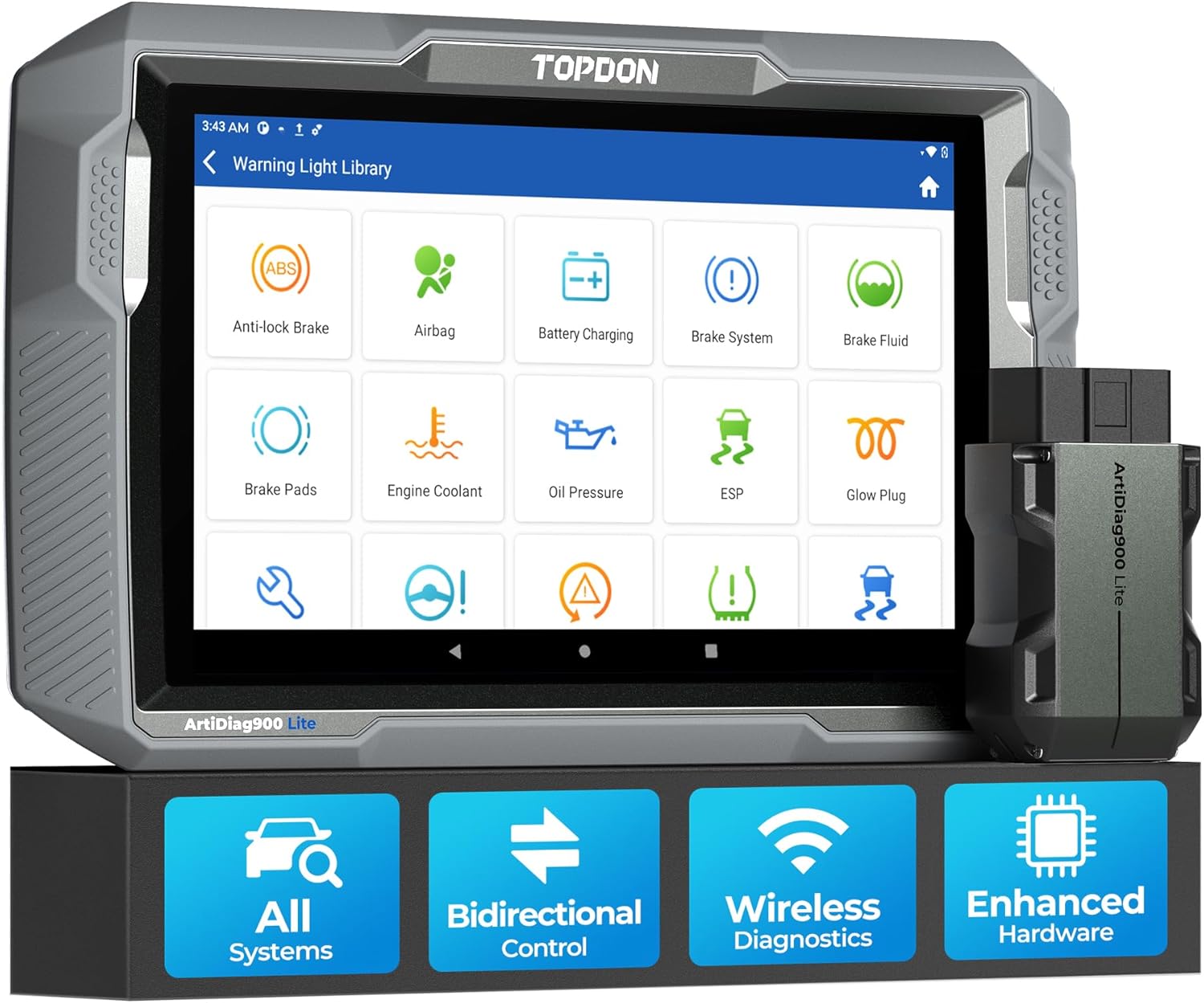 TOPDON Bidirectional Scan Tool, 2025 New ArtiDiag900 Lite Automotive Diagnostic...