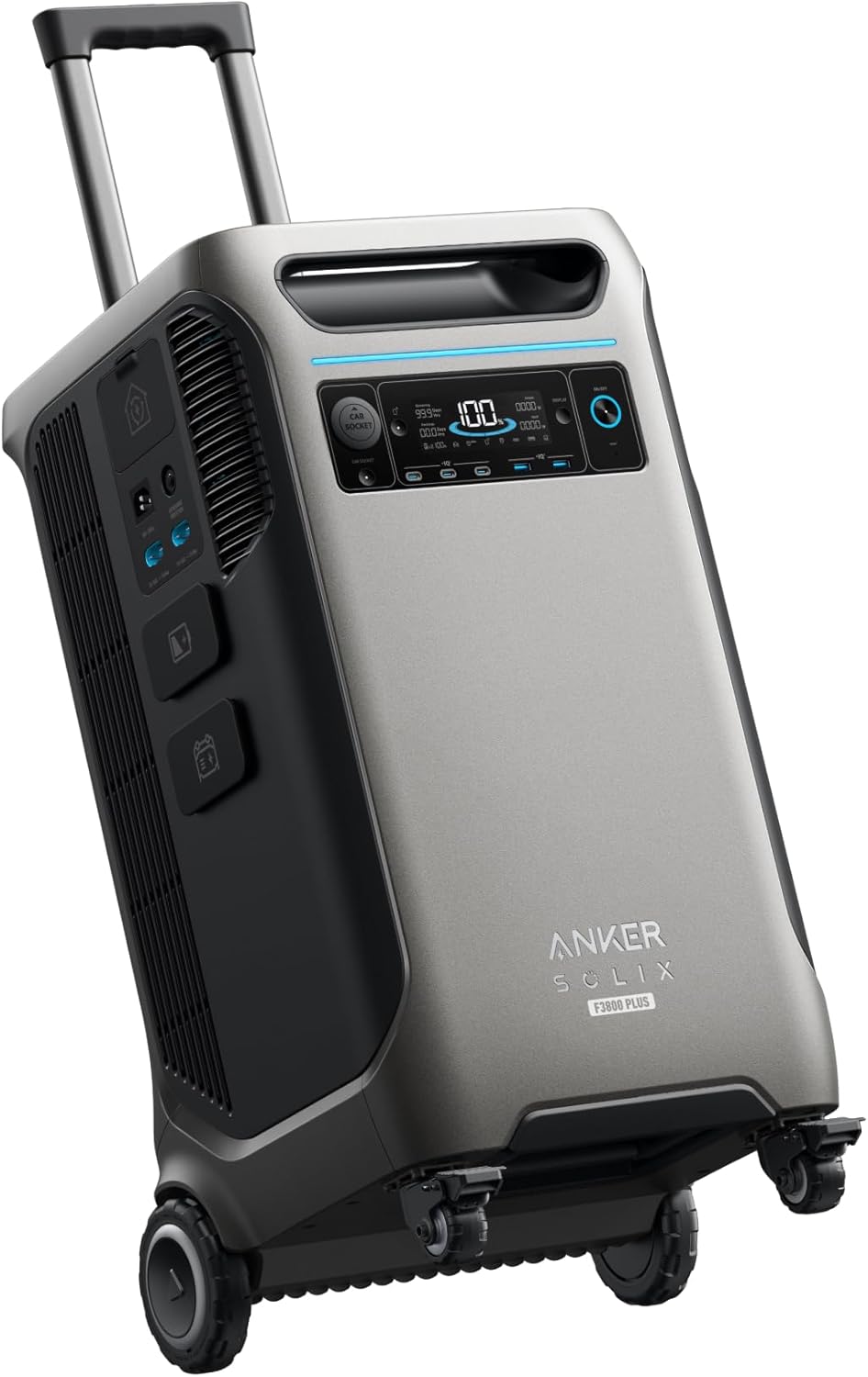 Anker SOLIX F3800 Plus Portable Power Station (2025 NEW), 3,840Wh, 3,200W Solar...