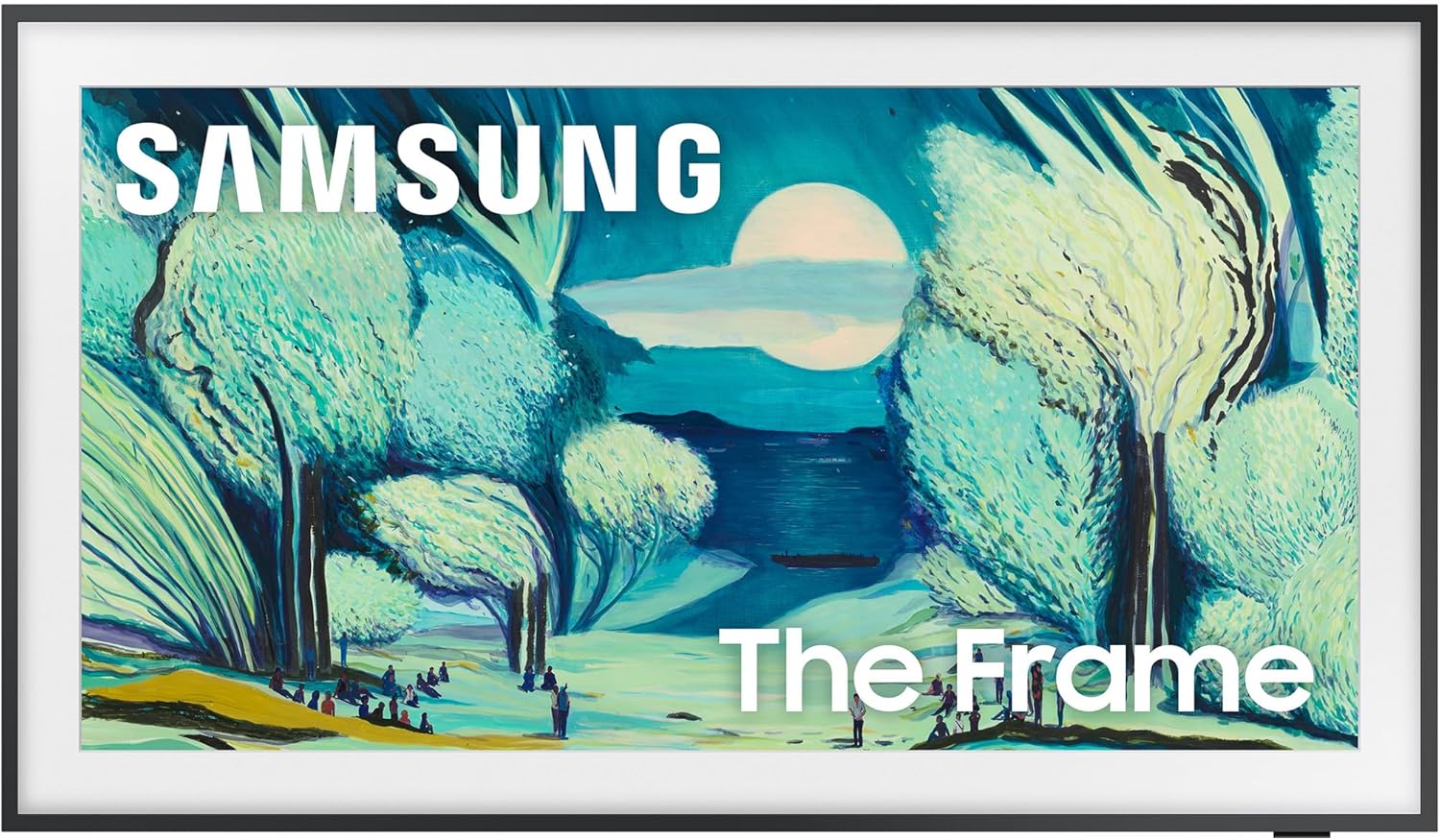 Samsung 65-Inch Class The Frame LS03F 4K QLED Smart TV (2025 Model) Slim Fit Wal...