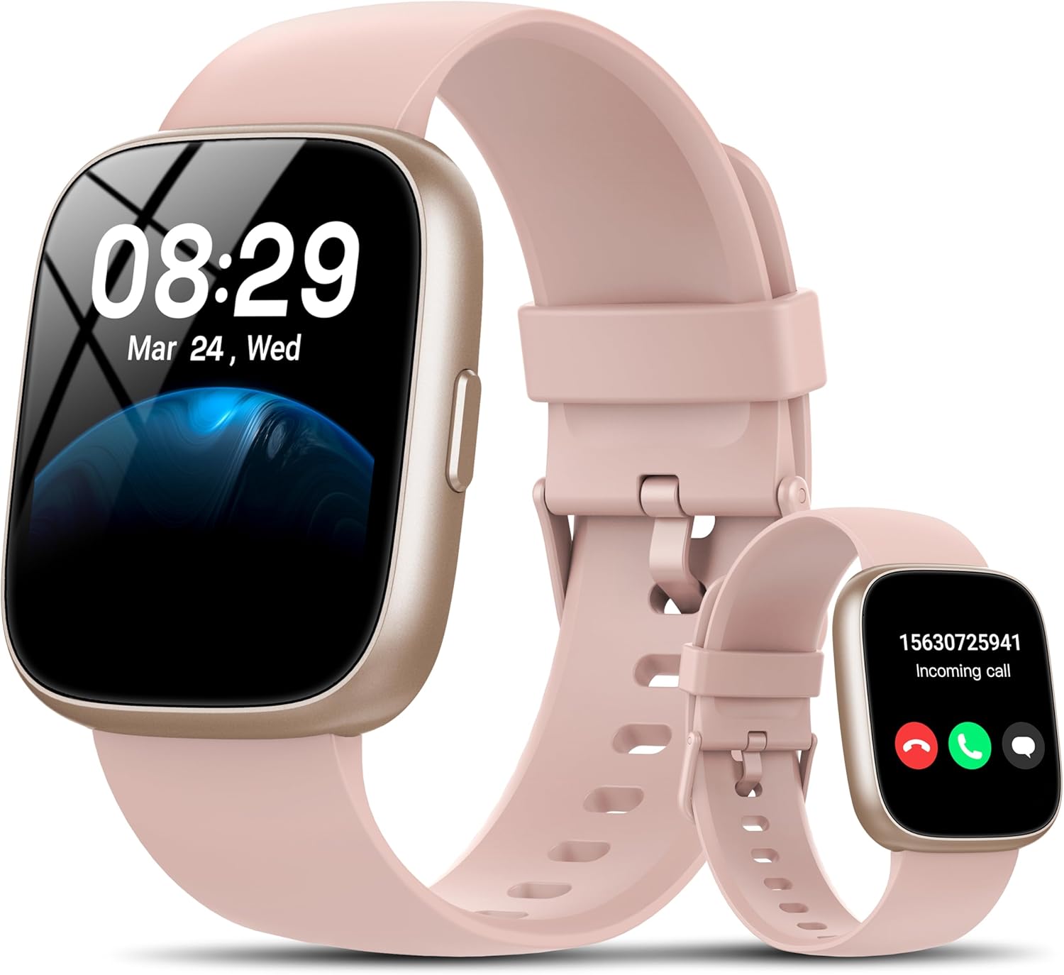 Smart Watch with Alexa Built-in, Innovative Fitness Watch with Bluetooth Calling...