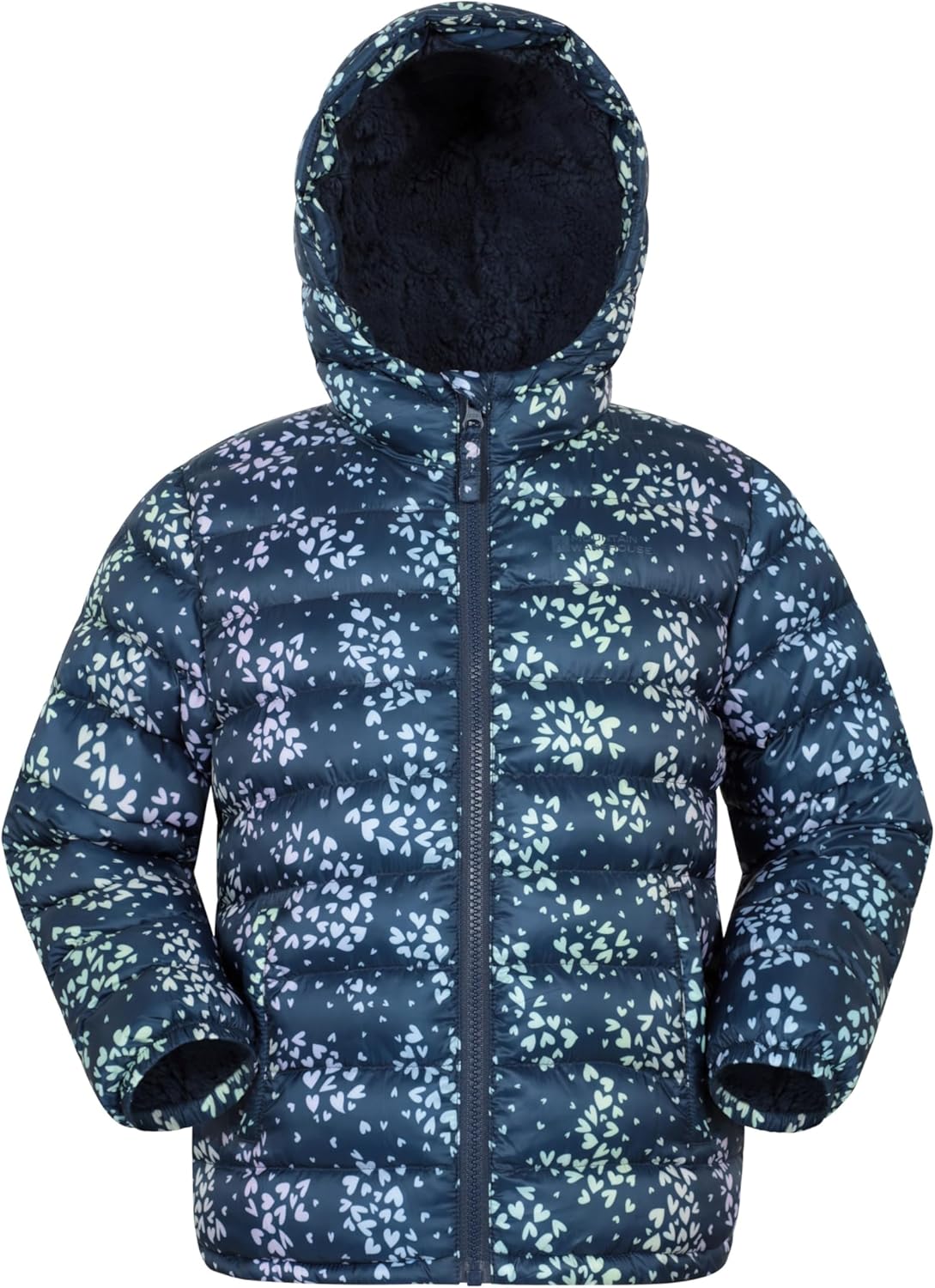 Mountain Warehouse Seasons Fur-Lined Kids Padded Jacket - Lightweight, Warm & Wa...
