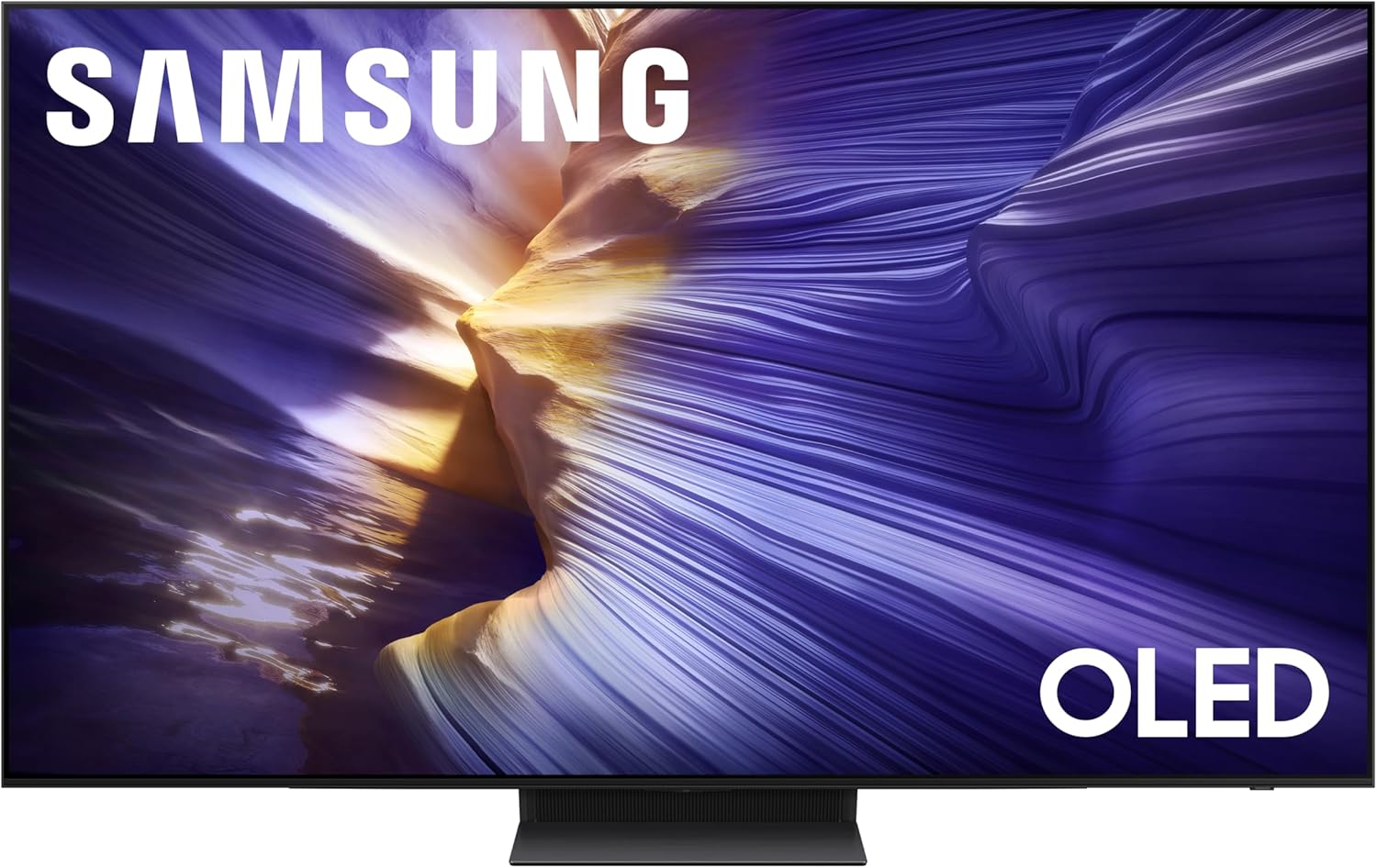 SAMSUNG 77-Inch Class OLED S90F 4K Smart TV (2025 Model) NQ4 AI Gen3 Processor,...