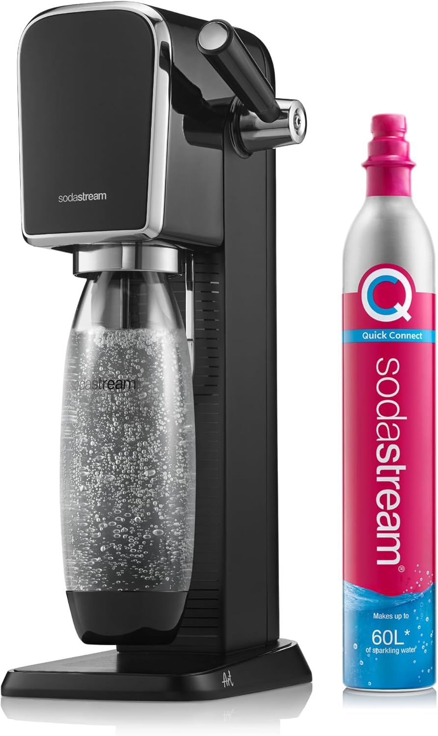 SodaStream - Art Sparkling Water Maker, Retro Design, Quick Connect CO2 system,...