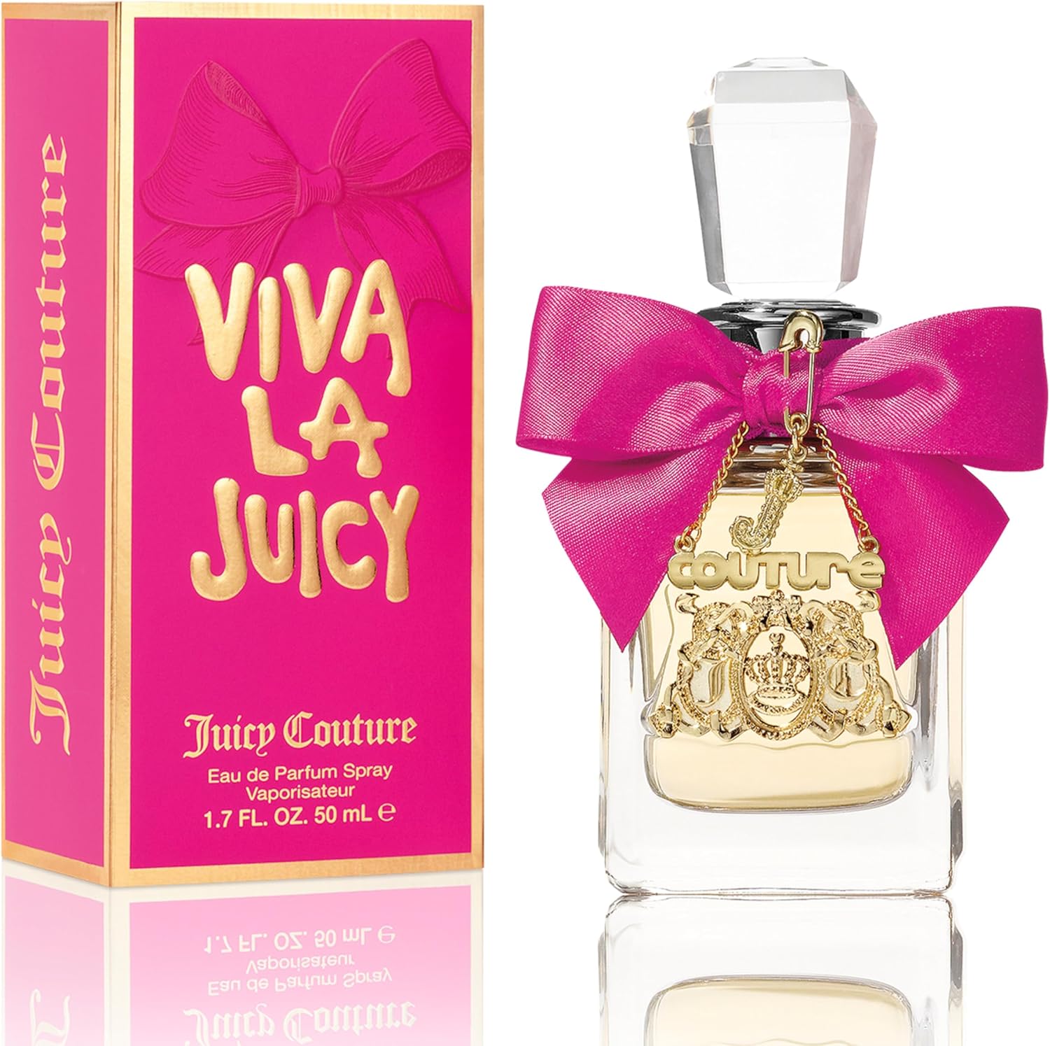 Juicy Couture Viva La Juicy Eau de Parfum (50ml) Floral & Fruity Scent, Luxury F...