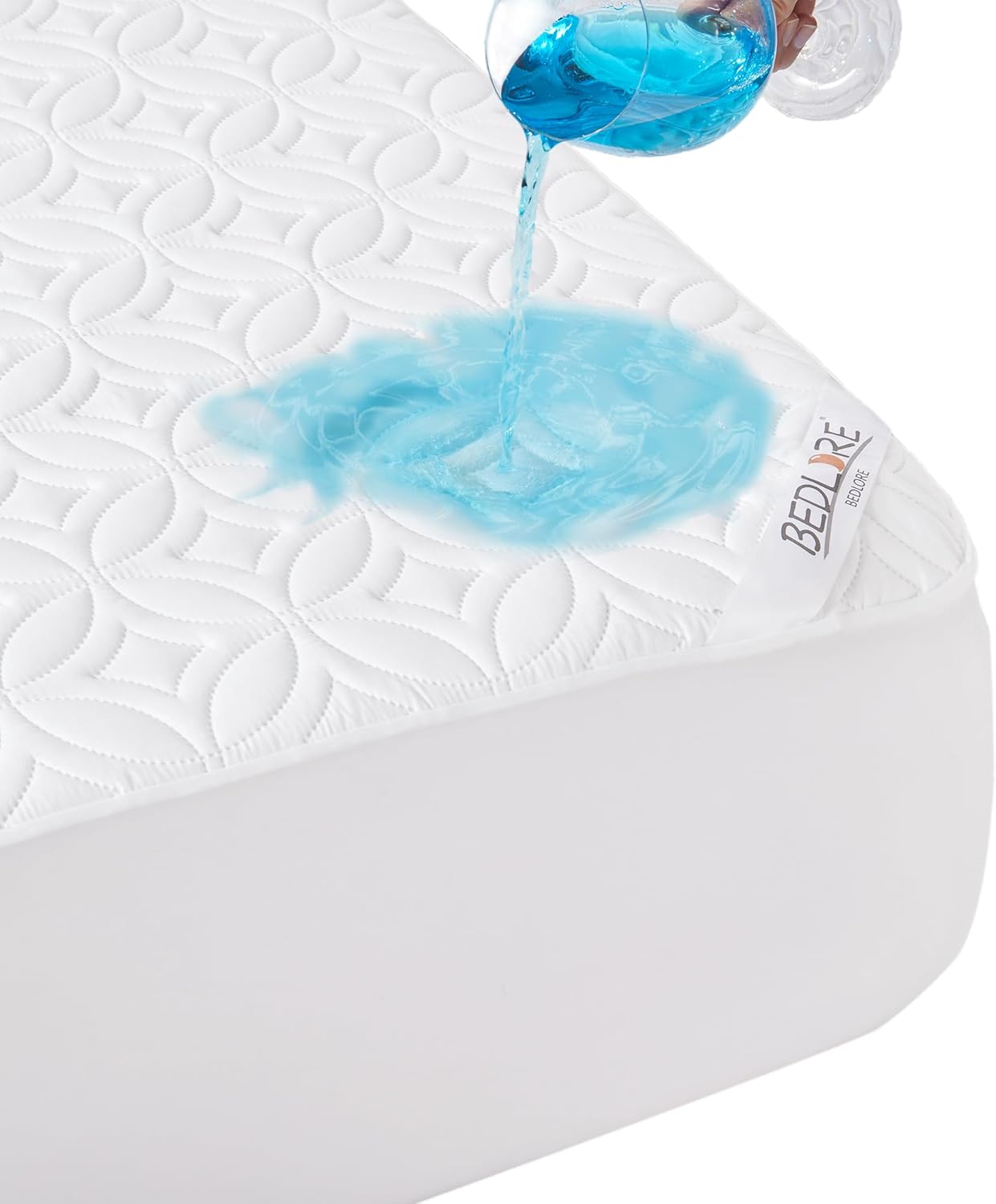 BEDLORE Waterproof Mattress Protector, Full Size Mattress Pad with Deep Pocket 6...