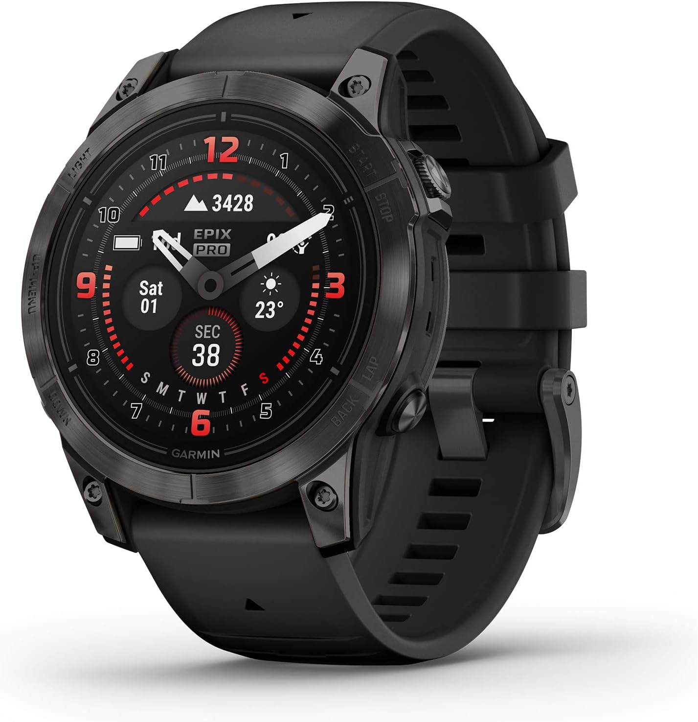 Garmin epix Pro (Gen 2) Sapphire Edition, 47mm, High Performance Smartwatch, Adv...