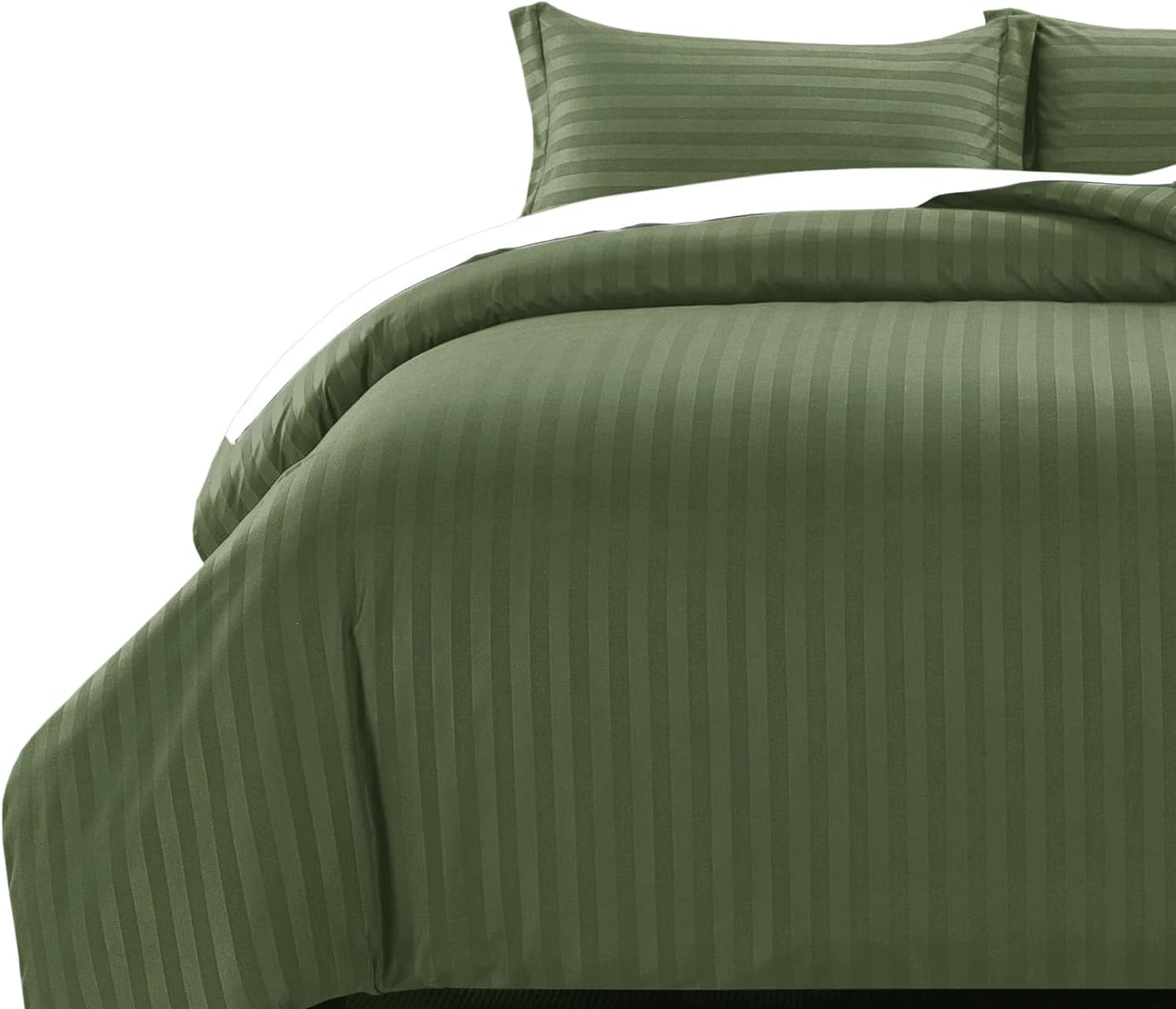 High-Quality MOONLIGHT20015 King Size Duvet Cover Sets, Special Reversible Strip...