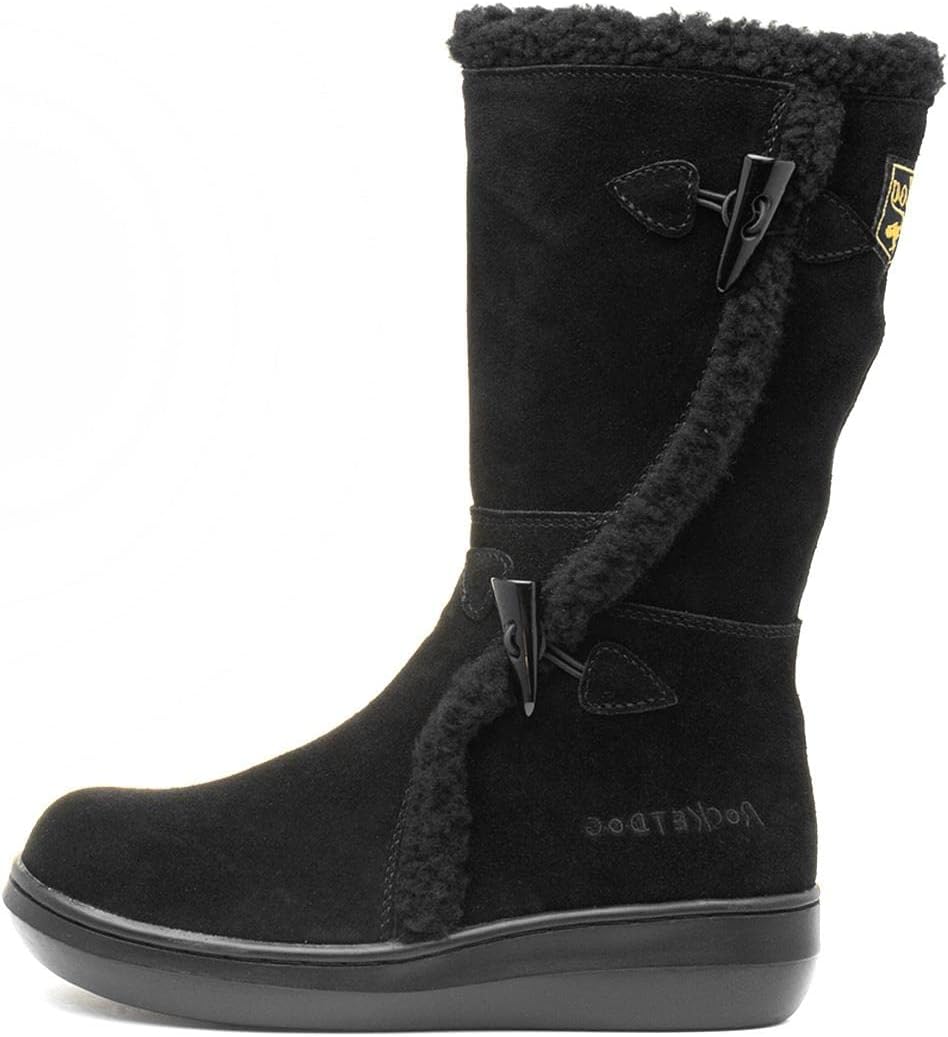 Rocket Dog Womens/Ladies Slope Mid Calf Winter Boot 6 UK Black