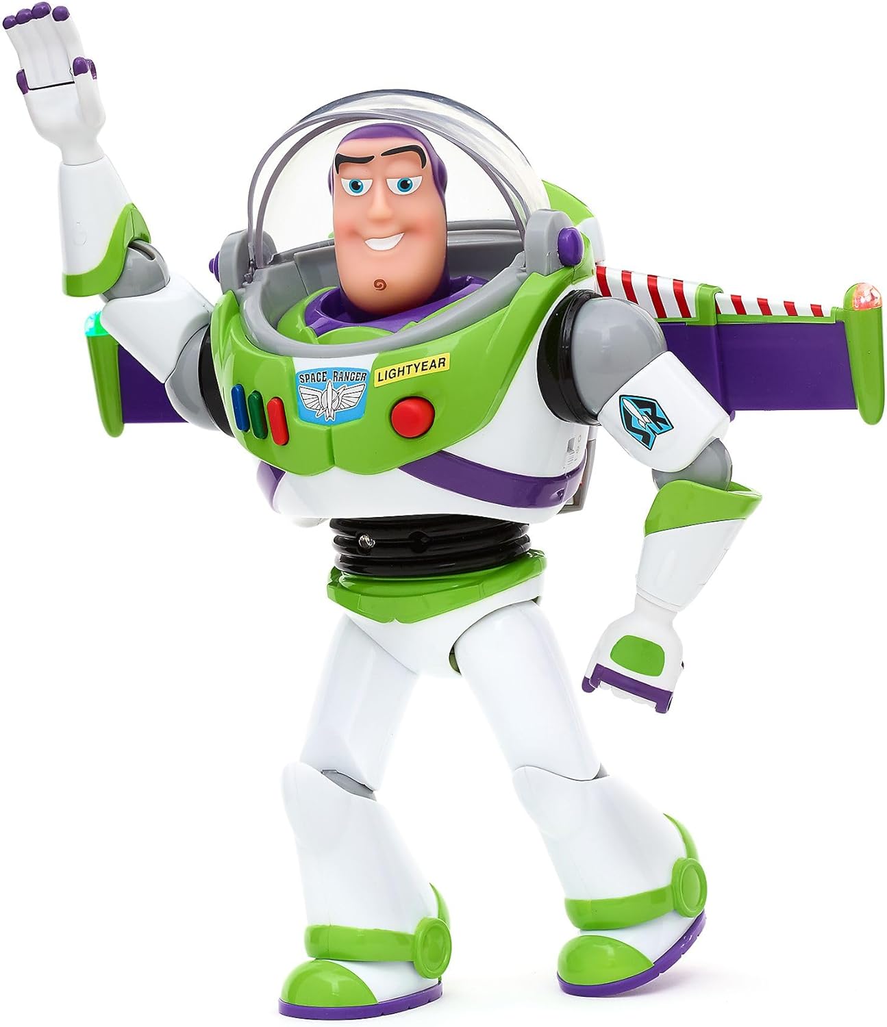 Official Disney Store Buzz Lightyear Action Figure, Special Pixar Toy Story Inte...