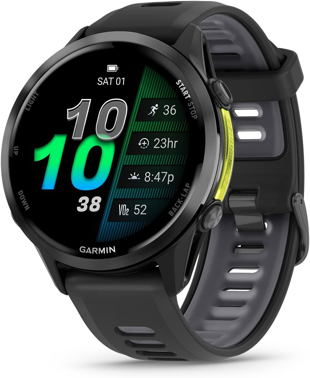 Garmin® Forerunner® 970, Premium GPS Running and Triathlon Smartwatch, AMOLED Di...
