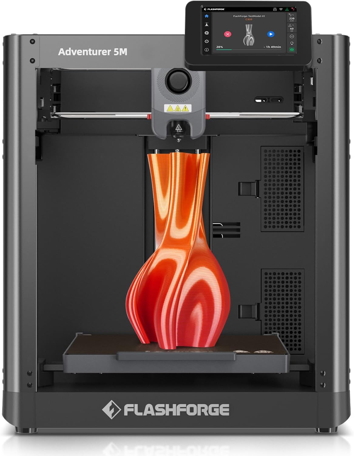High-Speed FLASHFORGE AD5M 3D Printer, Advanced 3D Printer with Fully Auto Calib...
