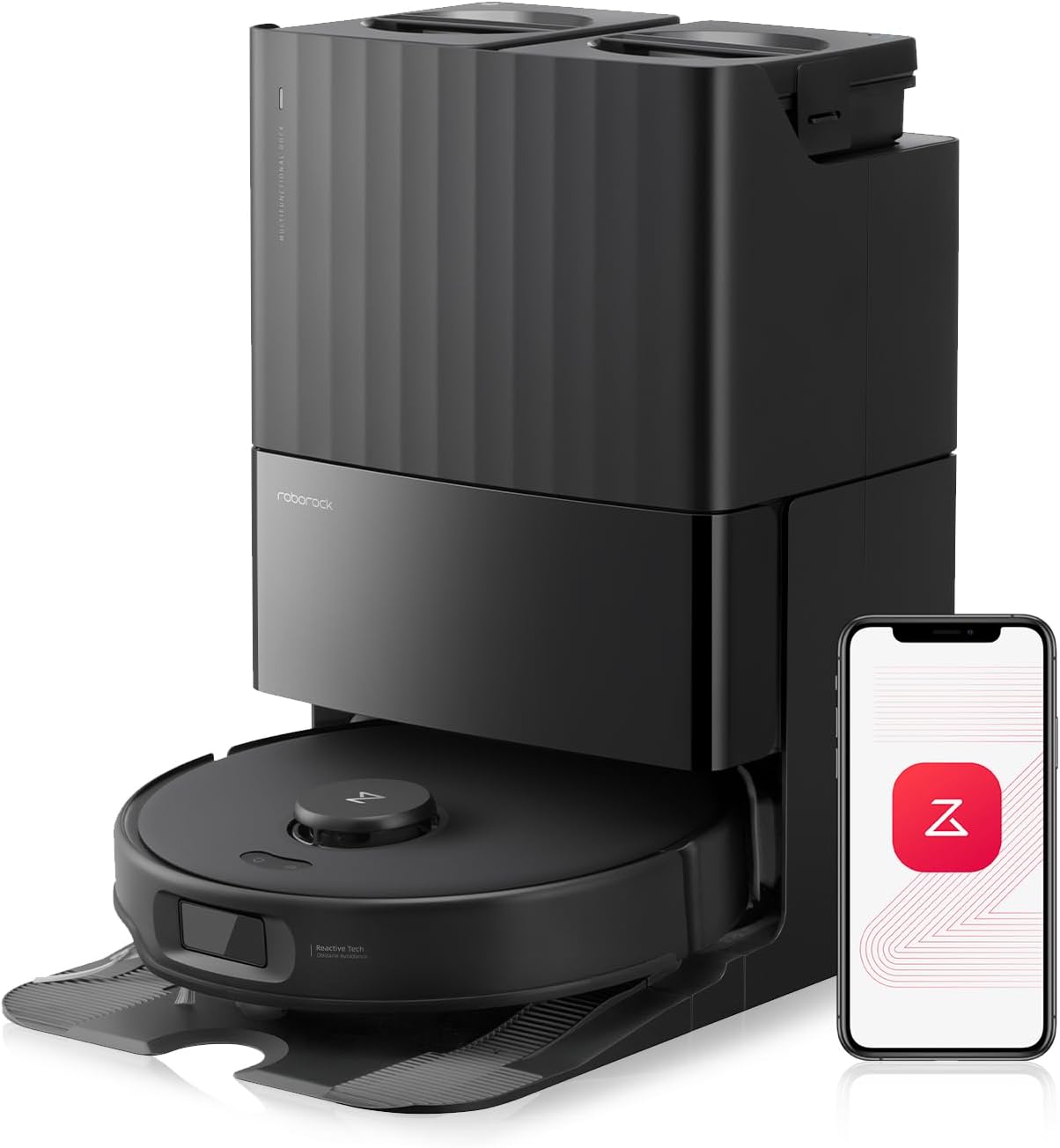 Roborock Qrevo Edge S5A Robot Vacuum and Mop, 18,500Pa, Zero-Tangling, DuoDivide...