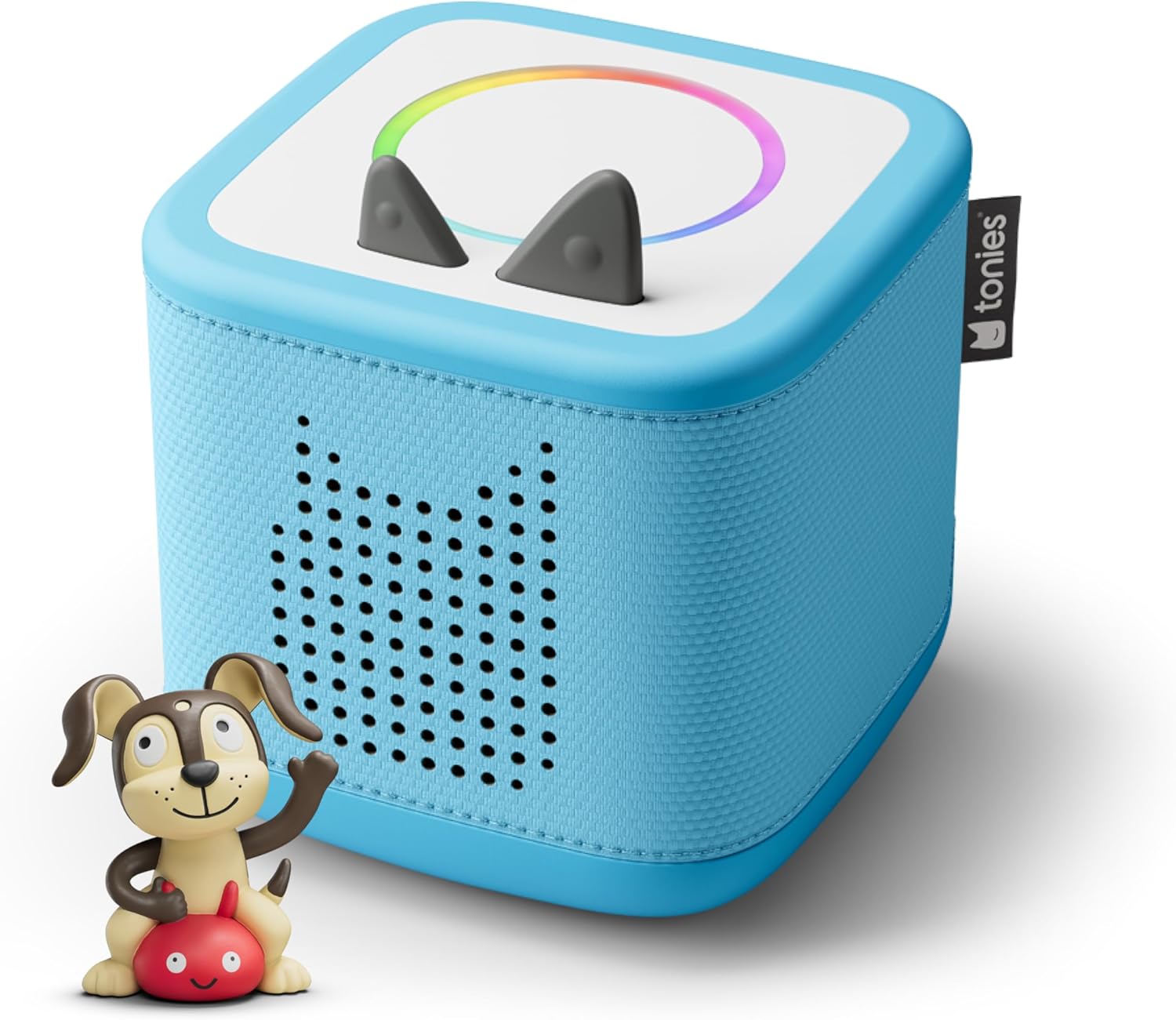 Toniebox 2 Audio Player Starter Set for Kids 1+ with Playtime Puppy - Sky Blue