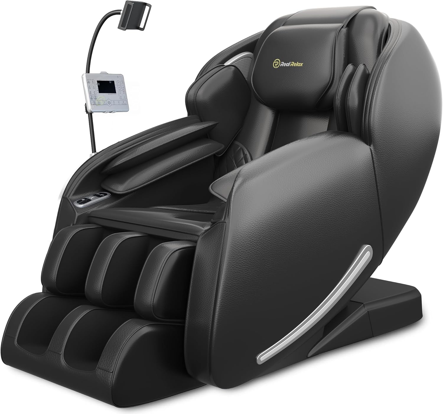 Real Relax 2025 Massage Chair Full Body, Zero Gravity SL-Track Shiatsu Massage R...