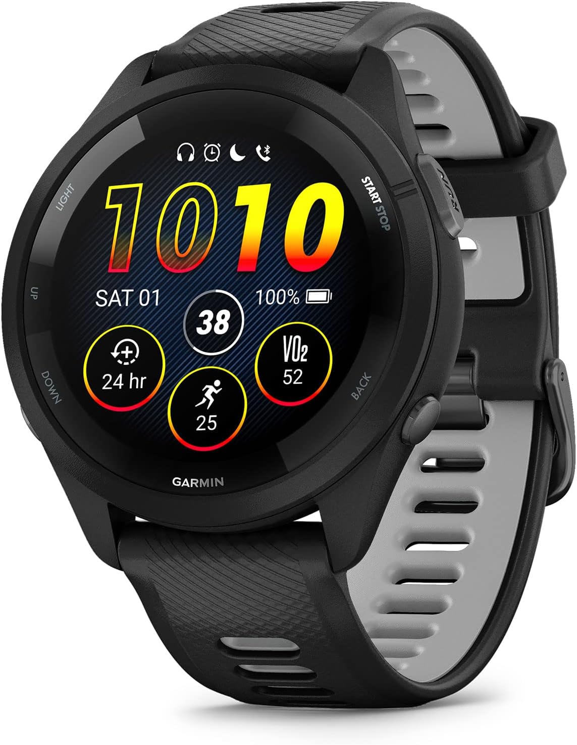 Garmin Forerunner 265 Running Smartwatch, Colorful AMOLED Display, Training Metr...