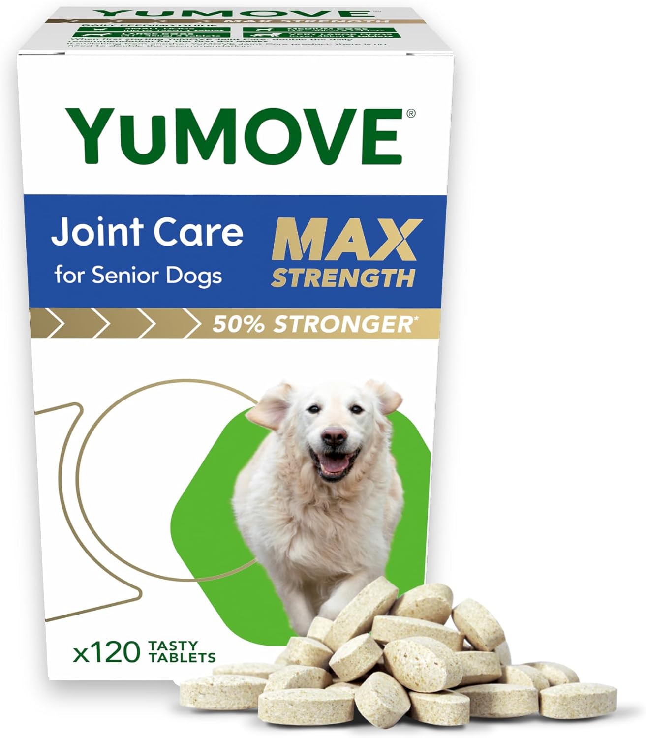 YuMOVE Max Strength Joint Supplement for Senior Dogs, Joint Care with Glucosamin...