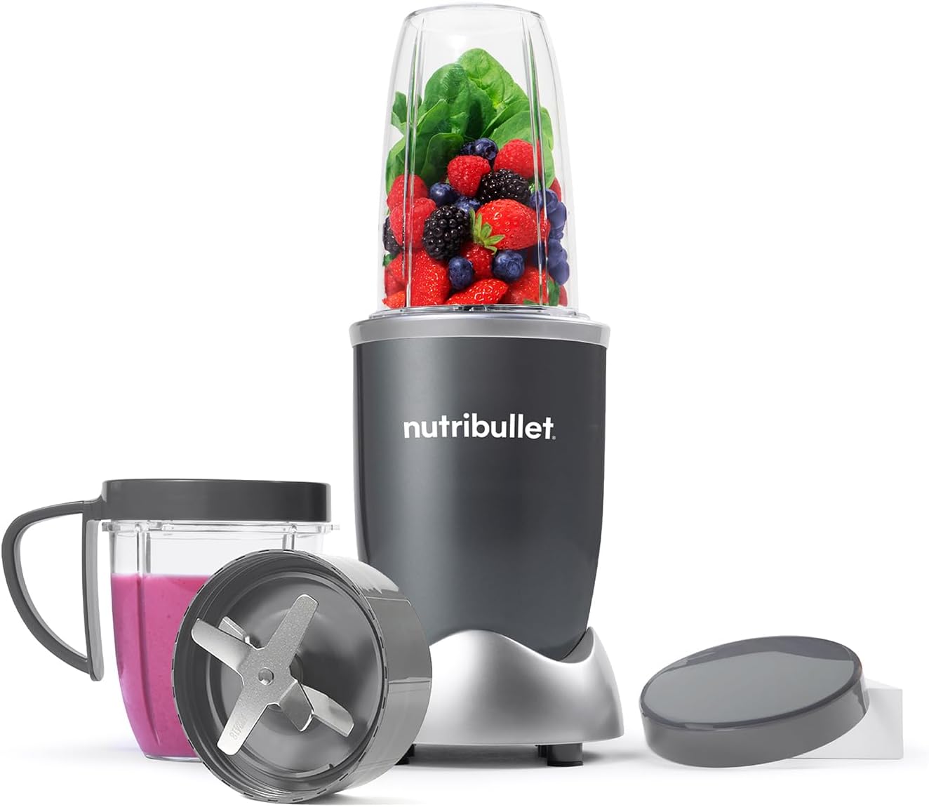 nutribullet Blender 600 Series - Powerful 20,000 RPM Extractor Blends Frozen Fru...