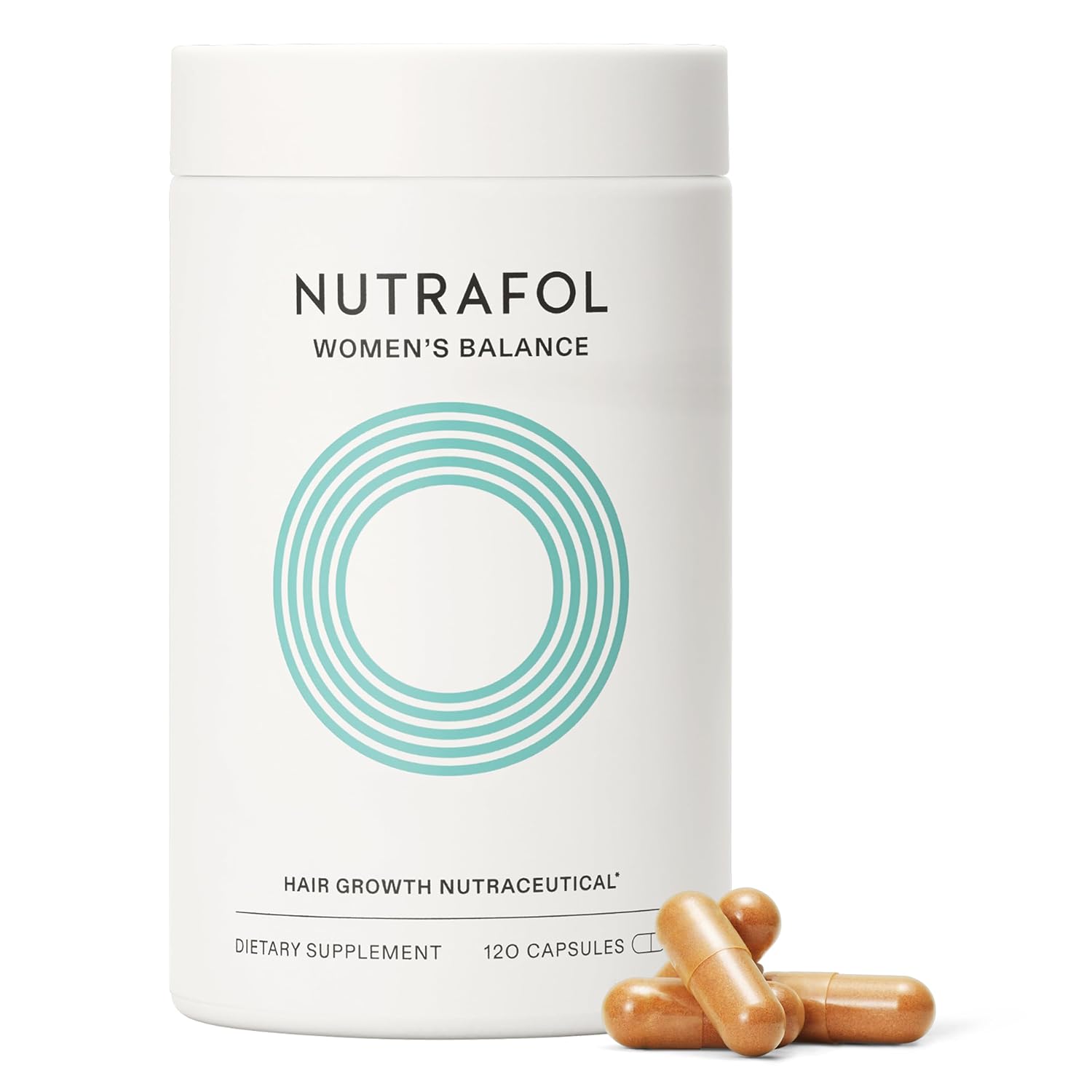 Nutrafol Women's Balance Hair Growth Supplements, Ages 45 and Up, Clinically Pro...