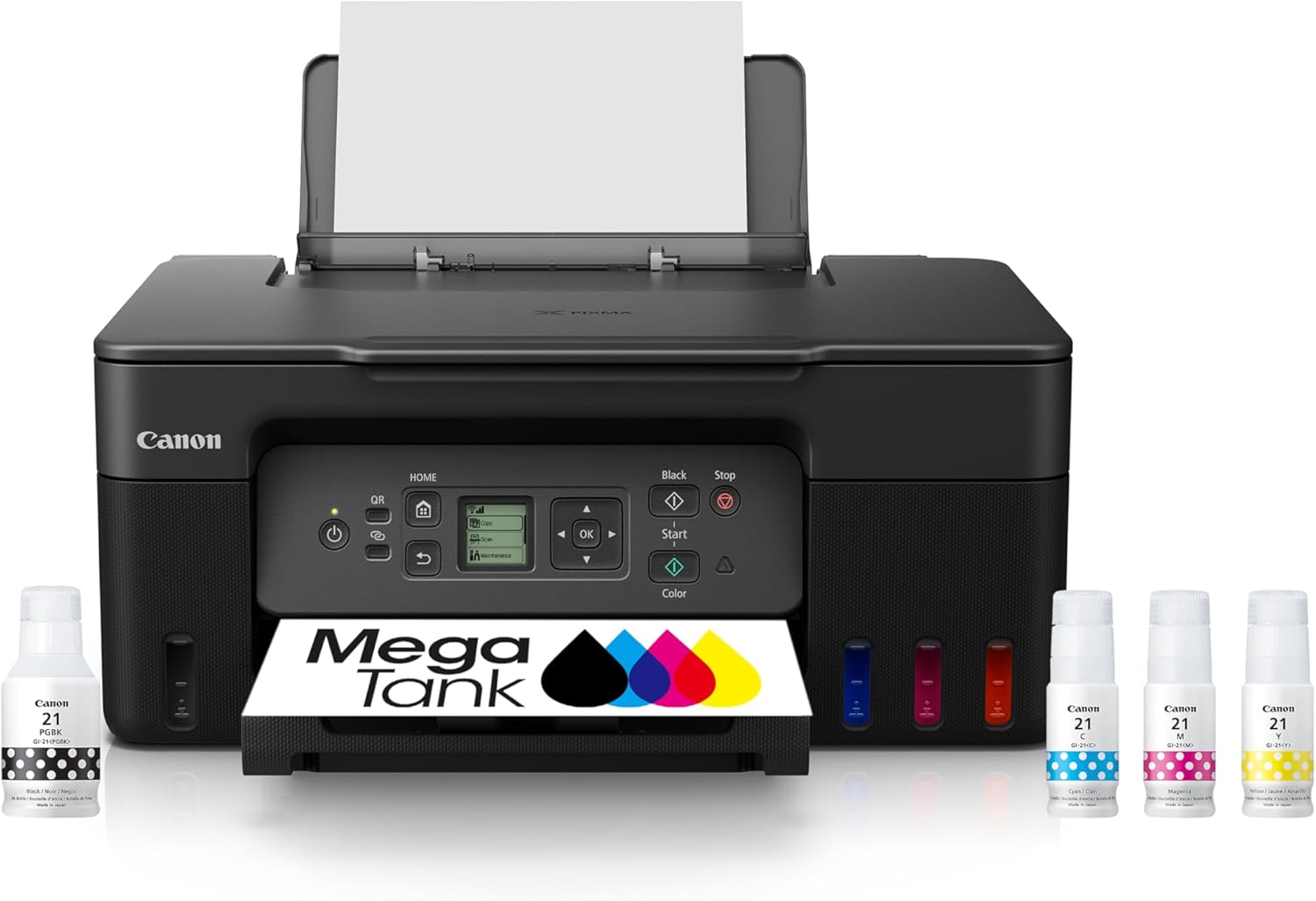 Canon MegaTank G3270 All-in-One Wireless Inkjet Printer. for Home Use, Print, Sc...