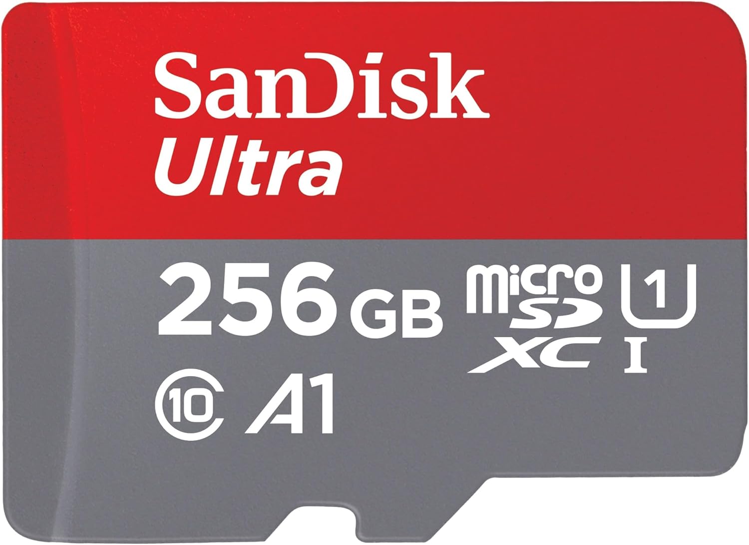 SanDisk 256GB Ultra microSDXC card + SD adapter, Memory card Full HD, up to 150...