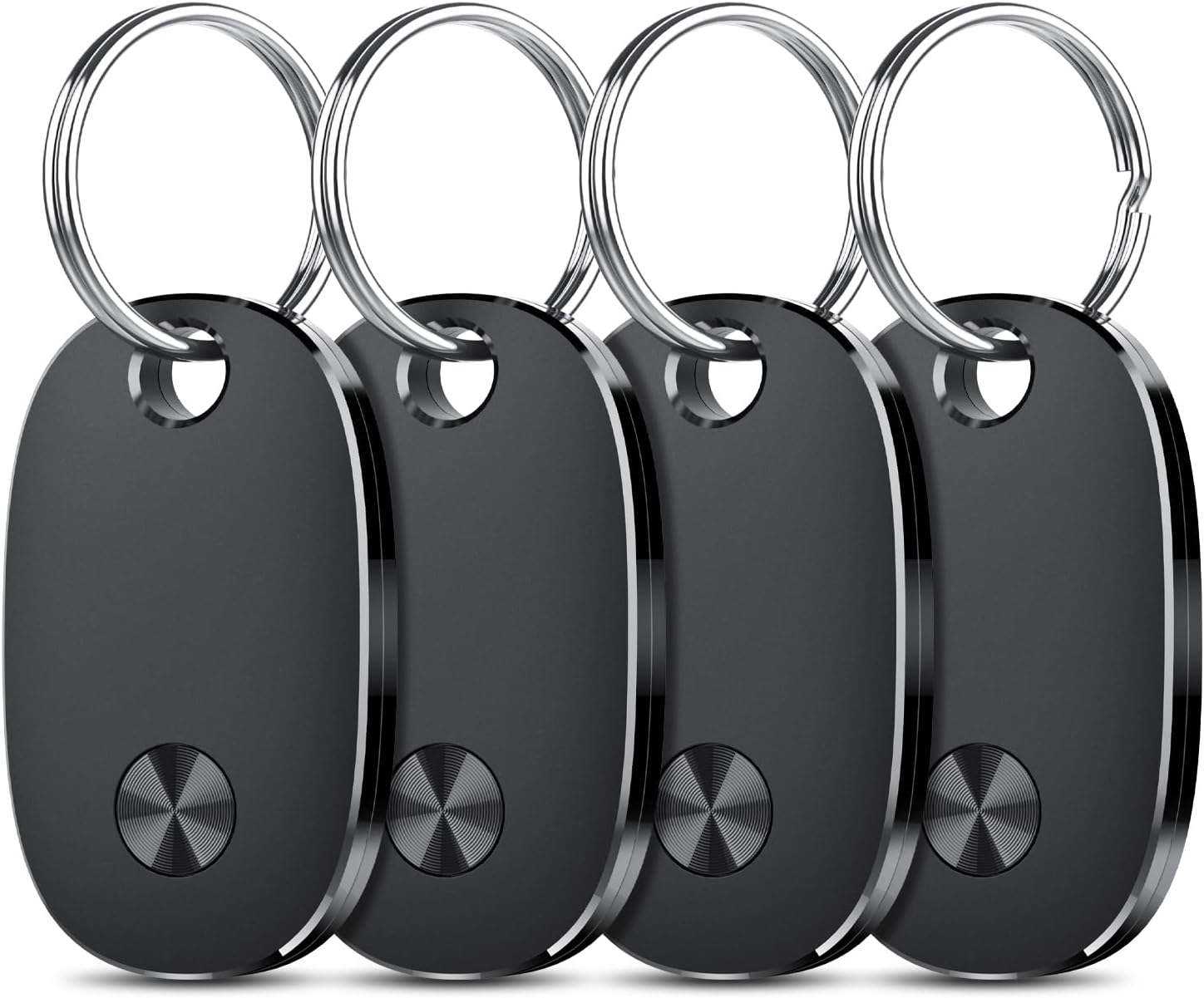 Air Tracker Tags-4 Pack, Bluetooth Tracker Works with Apple Find My APP (iOS Onl...