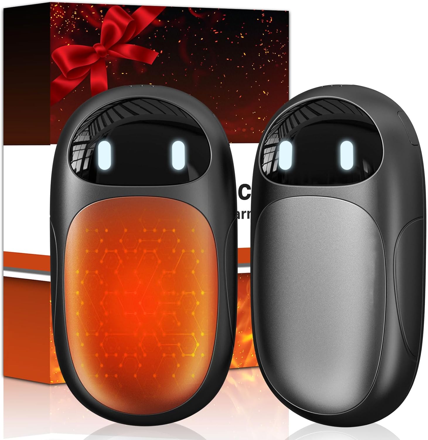 Hand Warmers Rechargeable 2 Pack,【16-36 Hrs】Magnetic Electric Reusable Hand Wa...