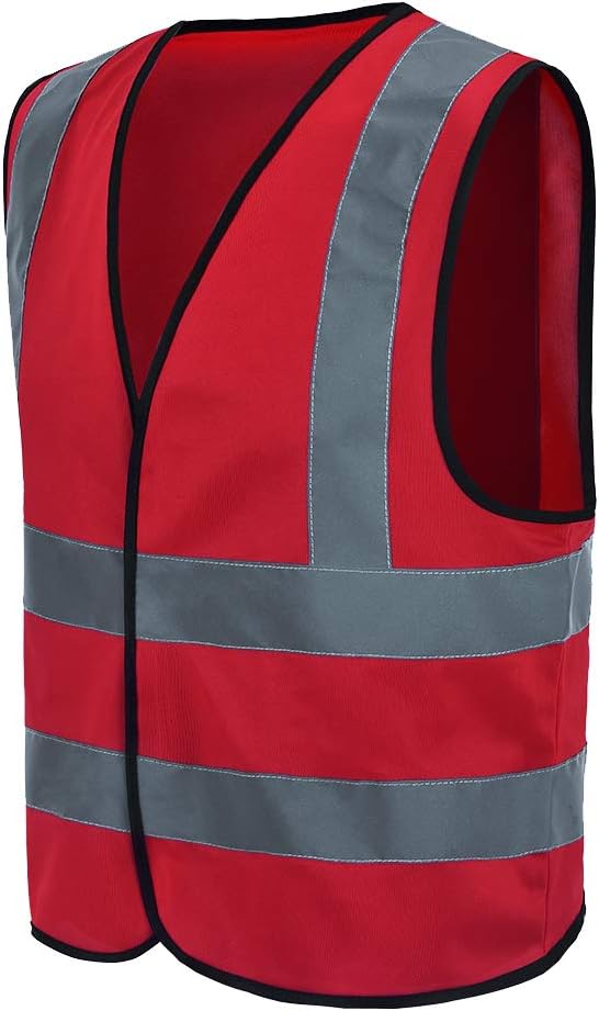 Ultimate Reflective Safety Vest, Premium Hi-Vis Executive Waistcoat, Versatile H...