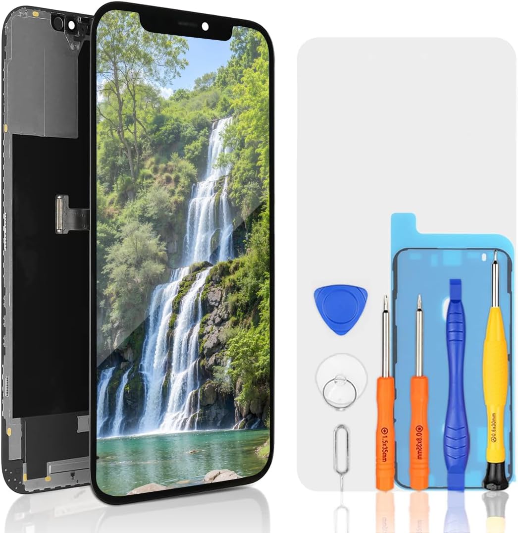 High-Quality bokman iPhone 12 Pro Max LCD Screen Replacement, Premium Display As...
