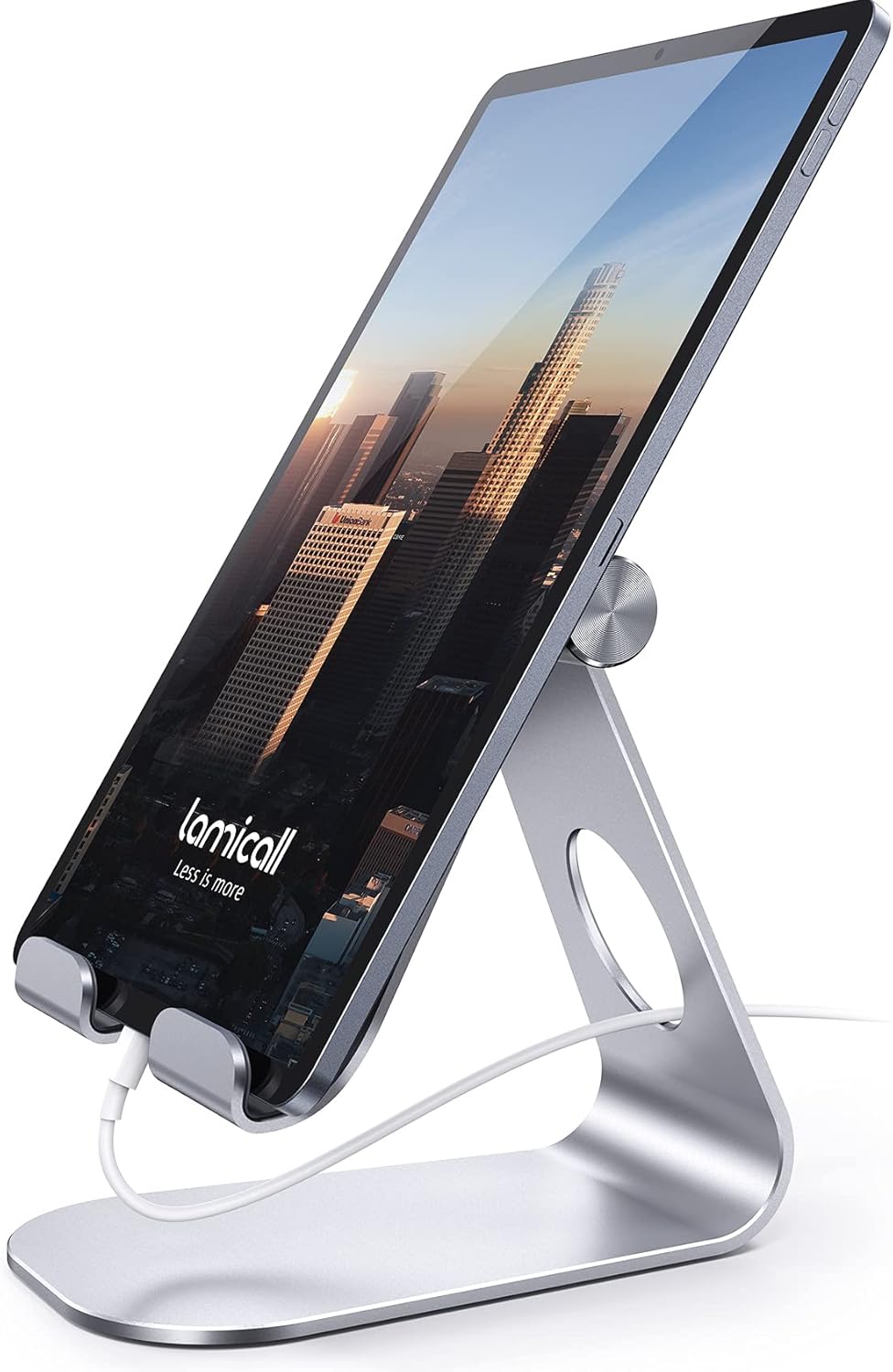 Lamicall Tablet Stand, Adjustable Tablet Holder - Desktop Stand Dock Compatible...