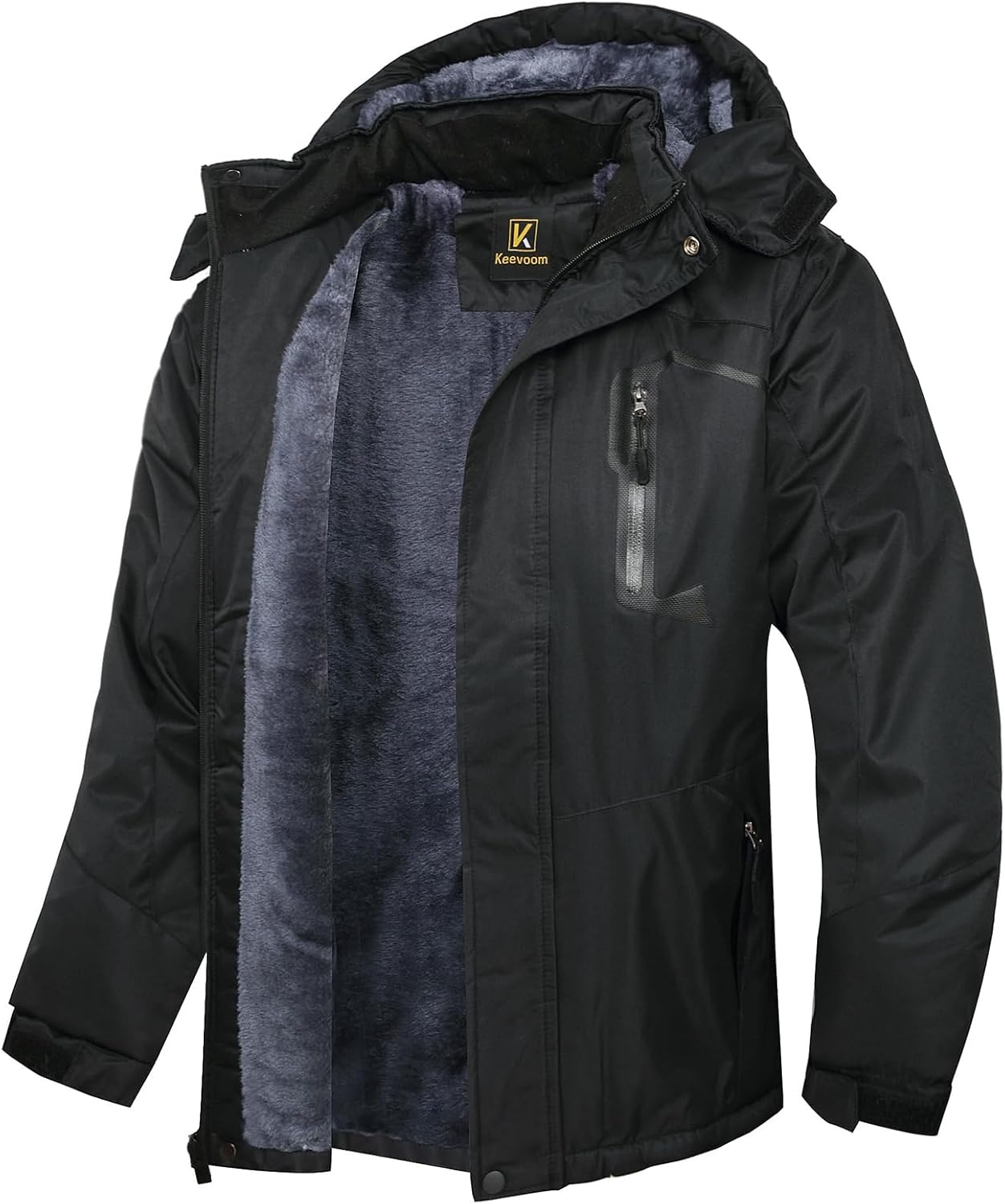 Keevoom Mens Winter Jackets, Special Ski Snow Coats, Innovative Warm Waterproof...