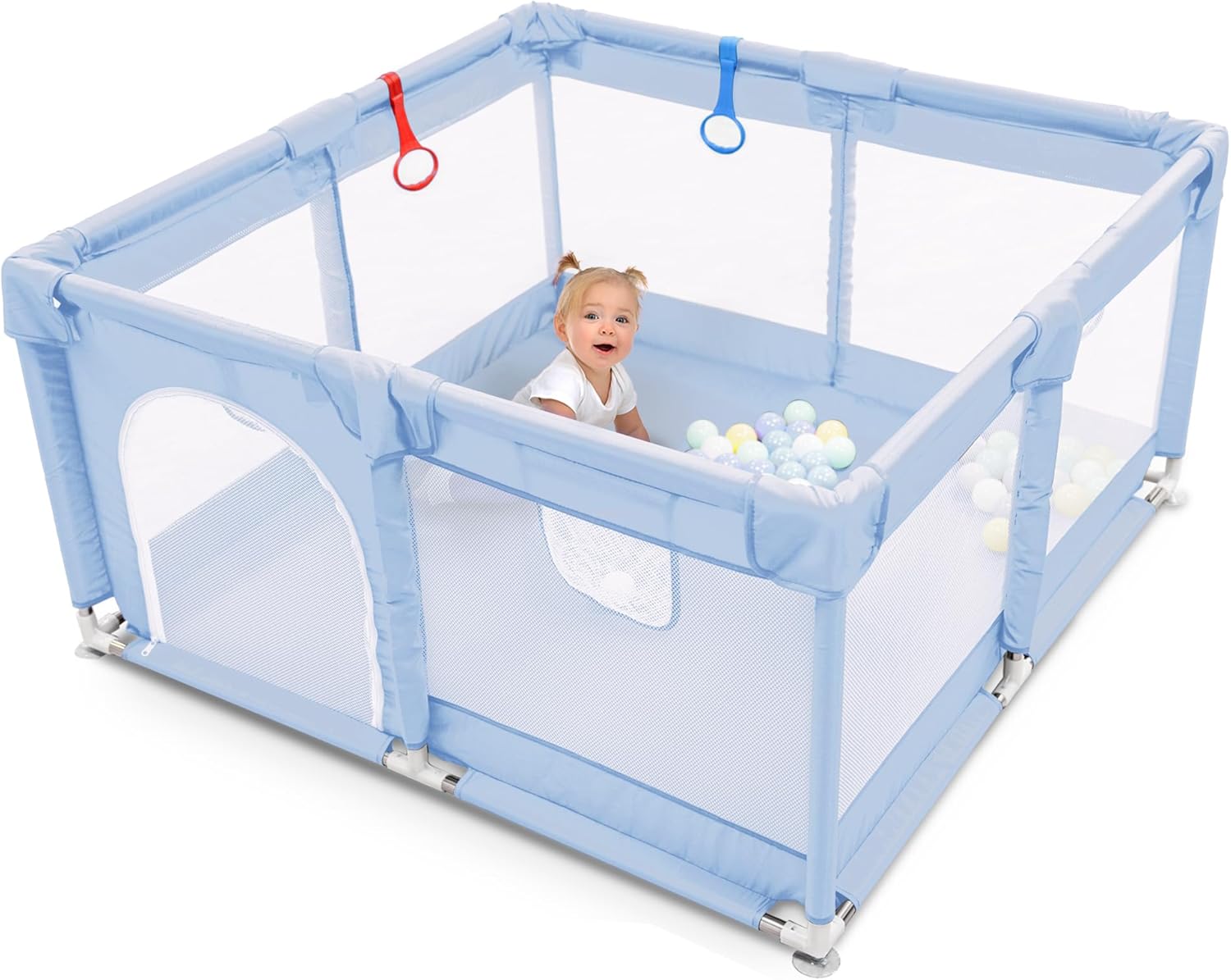 Premium Kidoola Baby Playpen, Special Baby Playpen with Padded Frame, Safe and C...