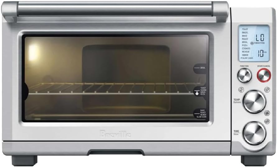Breville BOV845BSS Smart Oven Pro Countertop Oven, Brushed Stainless Steel Brush...