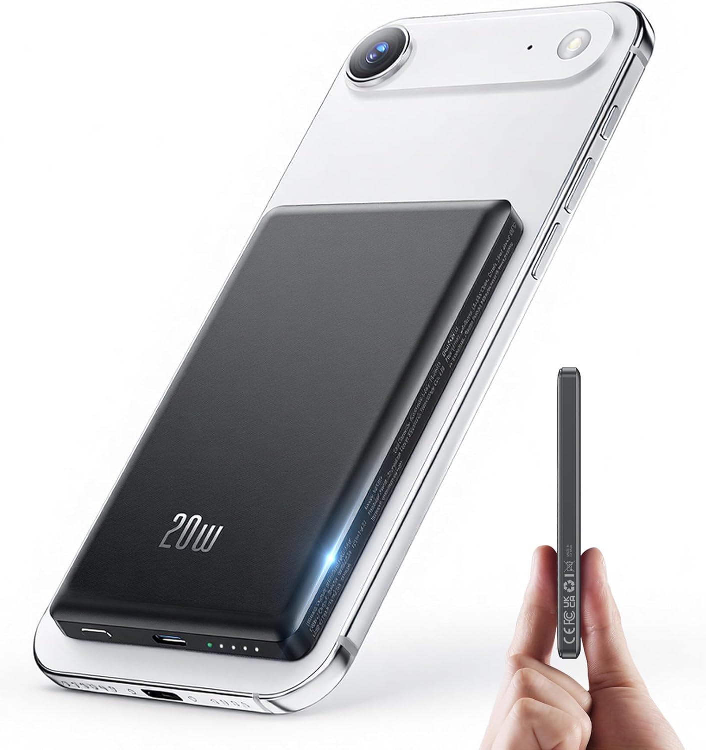 2026 Ultra Slim Power Bank, Special Magsafe Chargi...