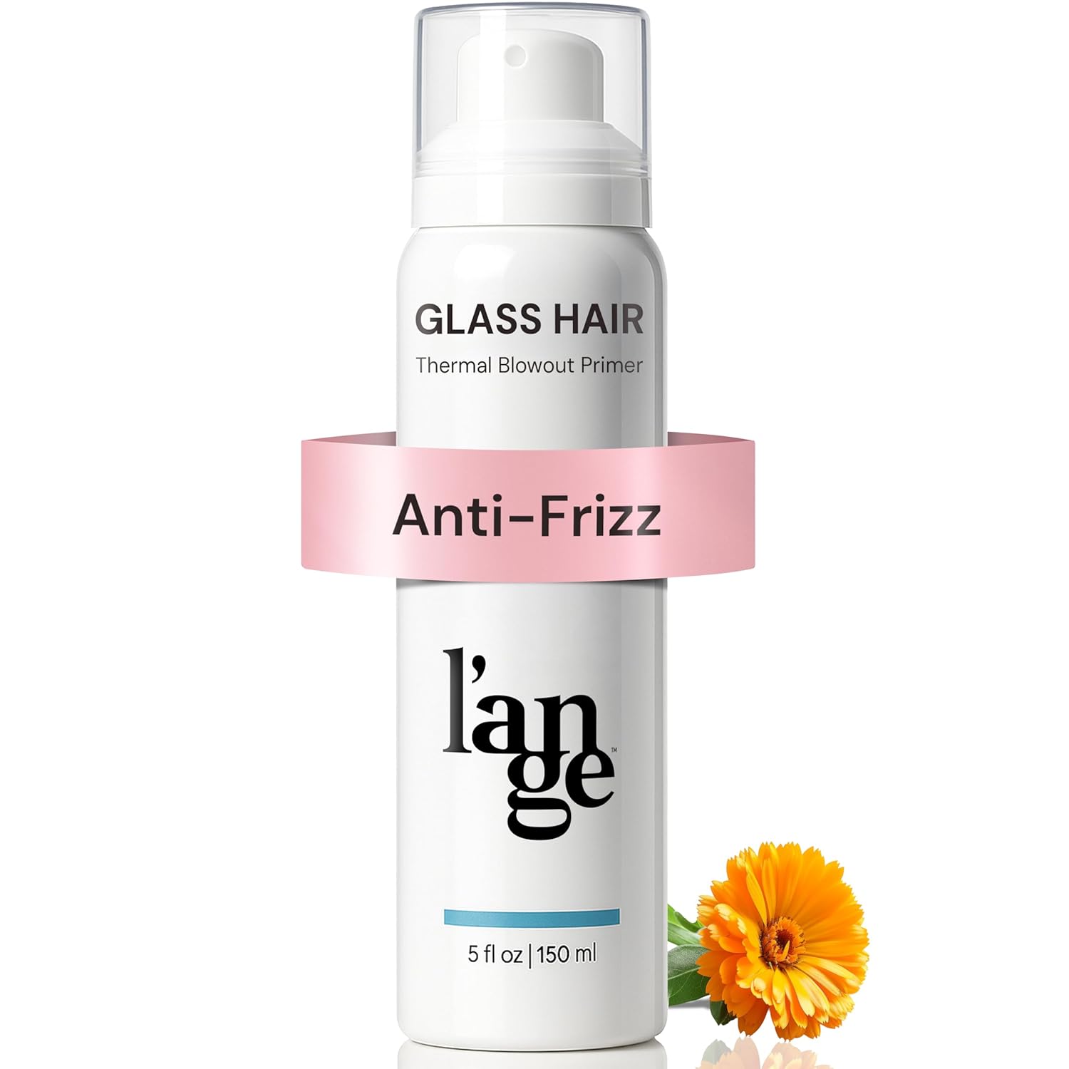 L'ANGE HAIR Glass Hair Thermal Blowout Primer | Heat Protectant Spray for Frizz...