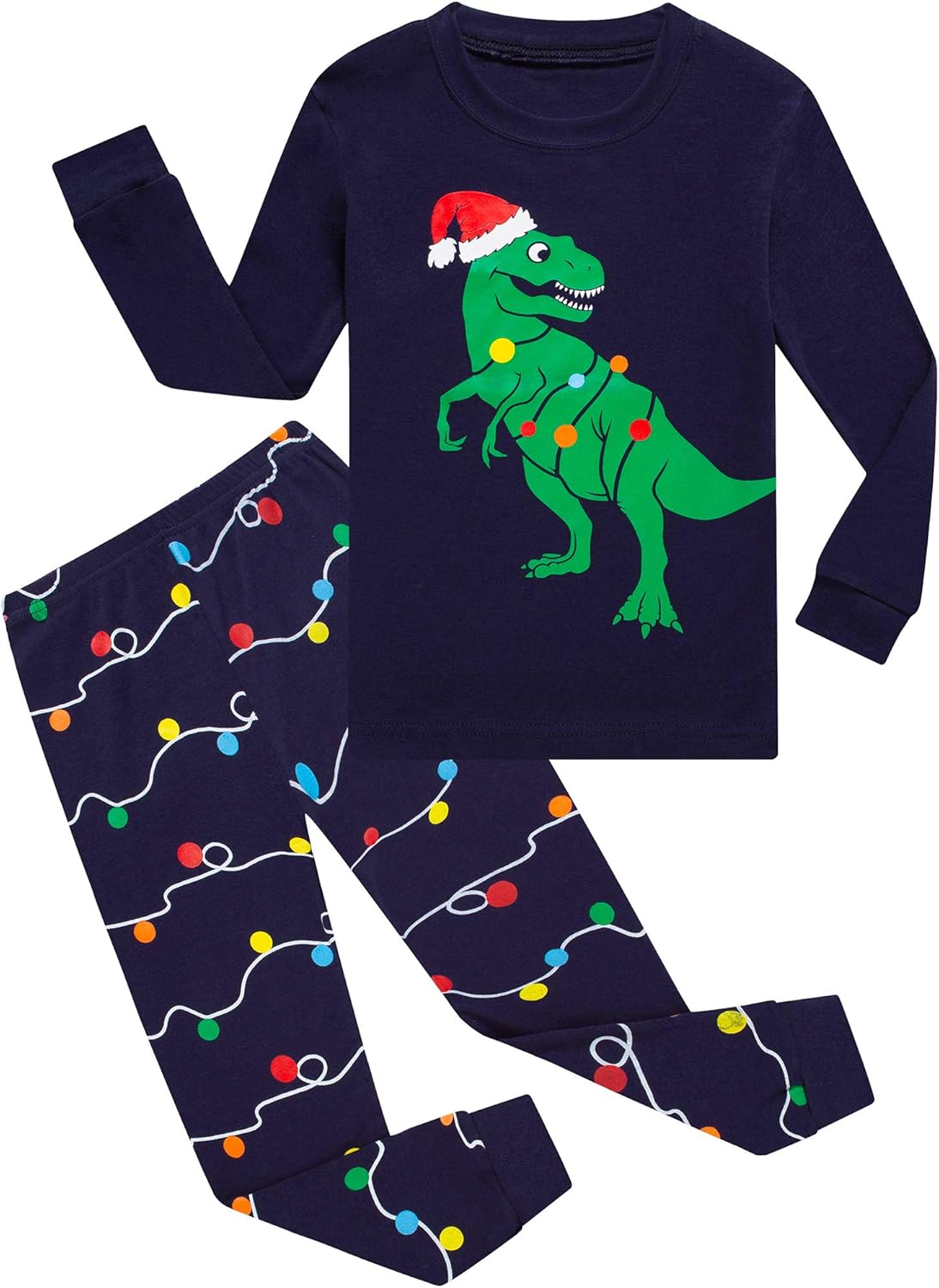 KikizYe Pajamas Set, Special Kids PJs With 100% Cotton Sleepwear, Unique Little...