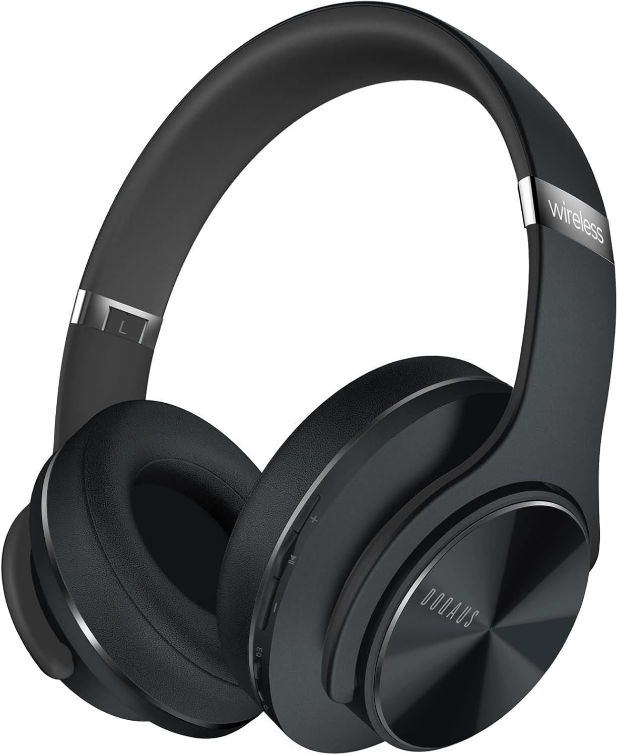 DOQAUS Bluetooth Headphones Over Ear, 90 Hrs Playtime, Foldable Bluetooth 5.4 Wi...