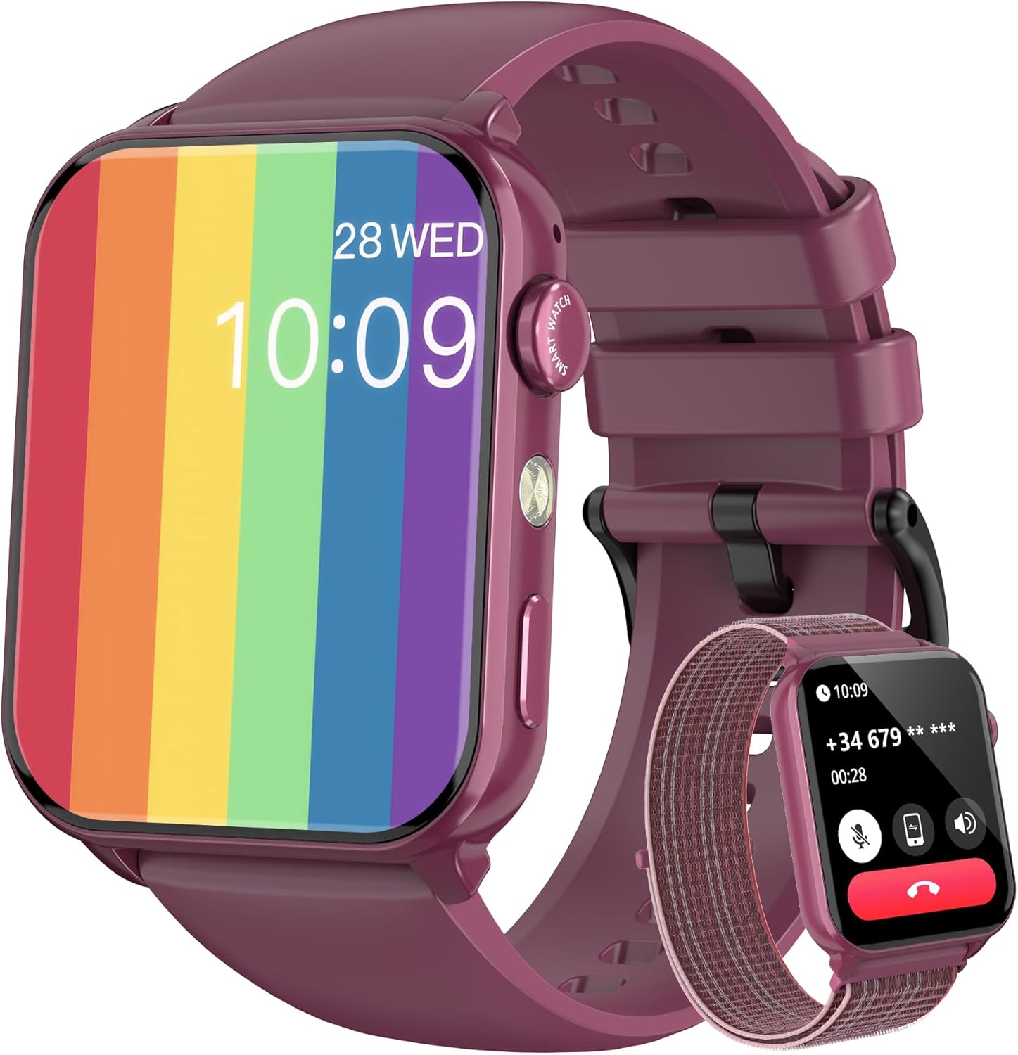 Blackview Smart Watch for Men Women, 1.91" HD Fitness Watch with LED Flashlight,...