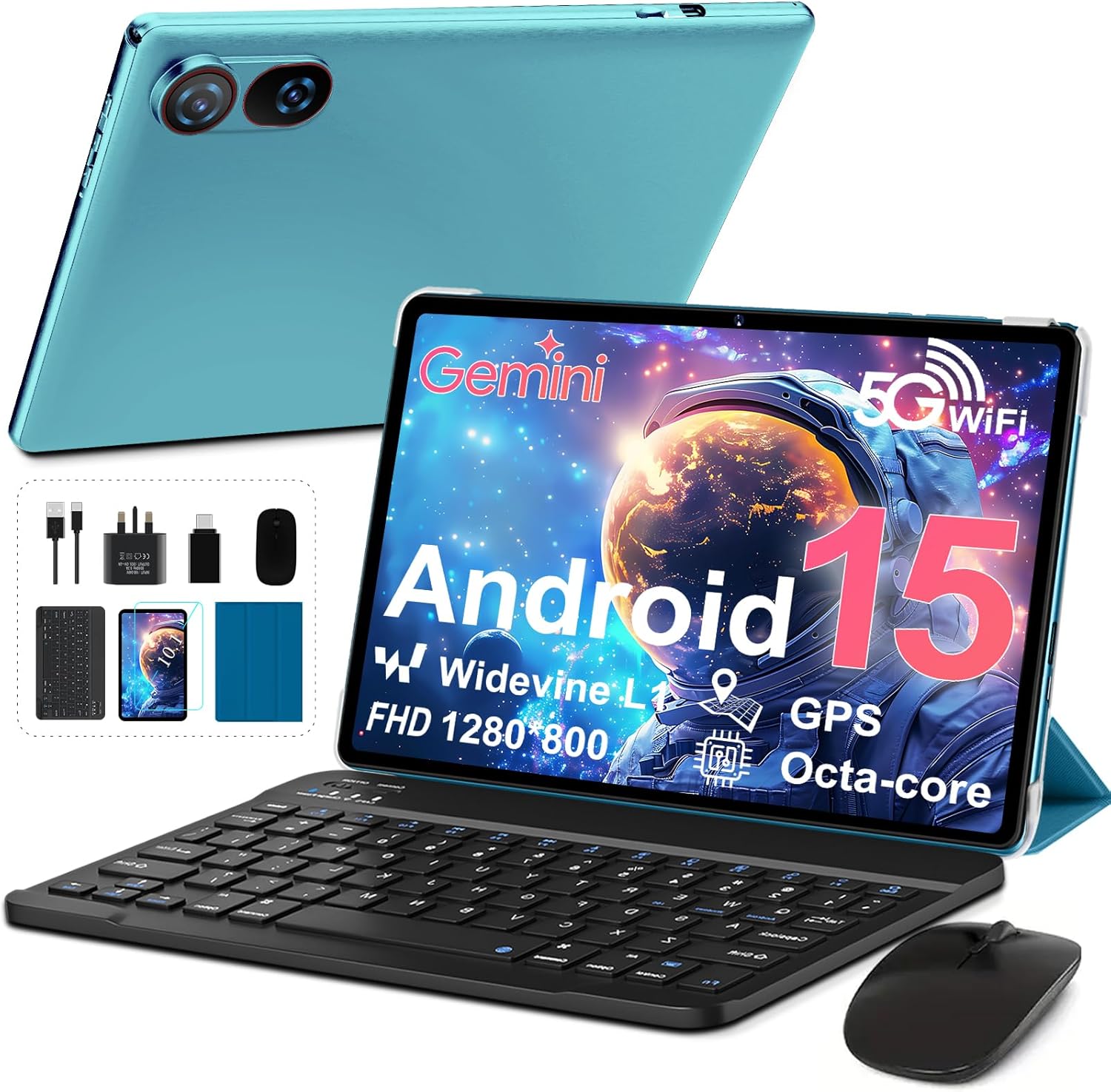 YESTEL Tablet 10 Inch, Special Android Tablet with Gemini AI, Innovative Tablet...